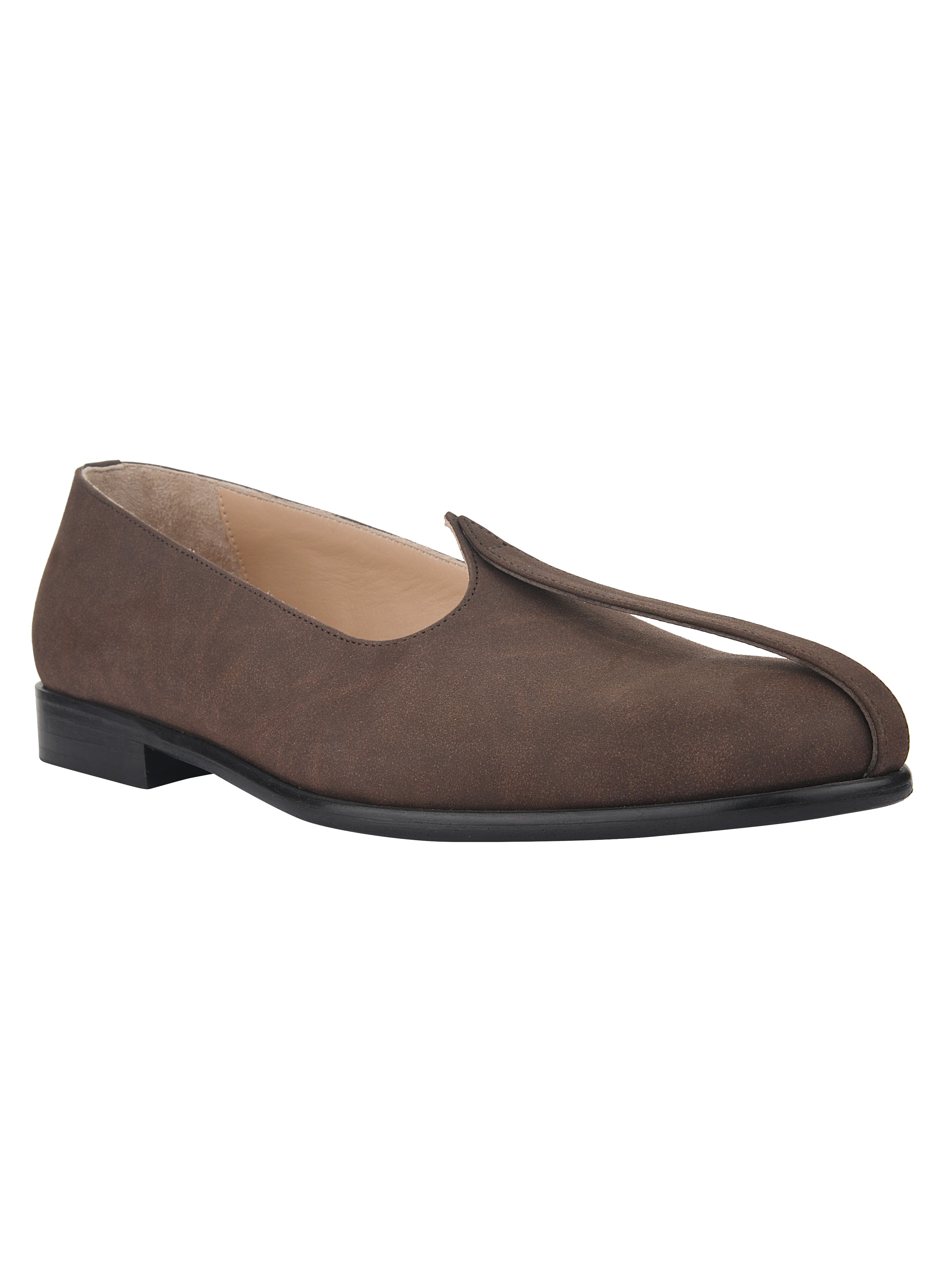 Brown Suede Mojris For Men