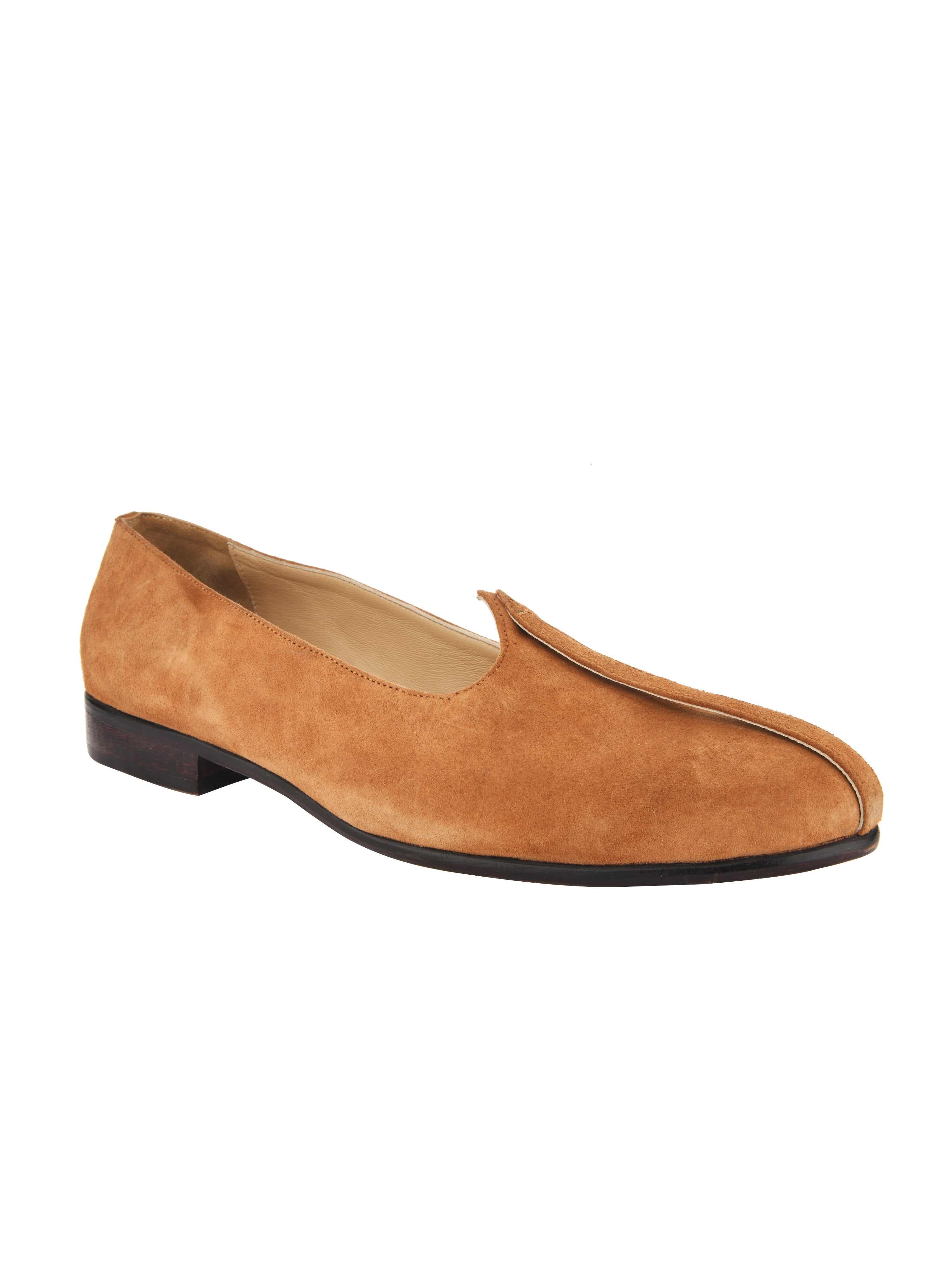 Tan Suede Mojris For Men