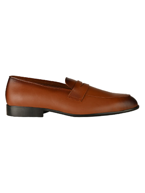Hugo Brown Dual Tone Loafers For Men