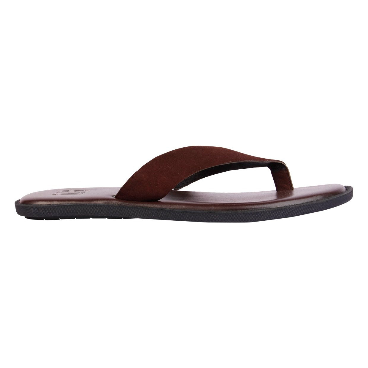 Rome Brown Suede Slippers For Men