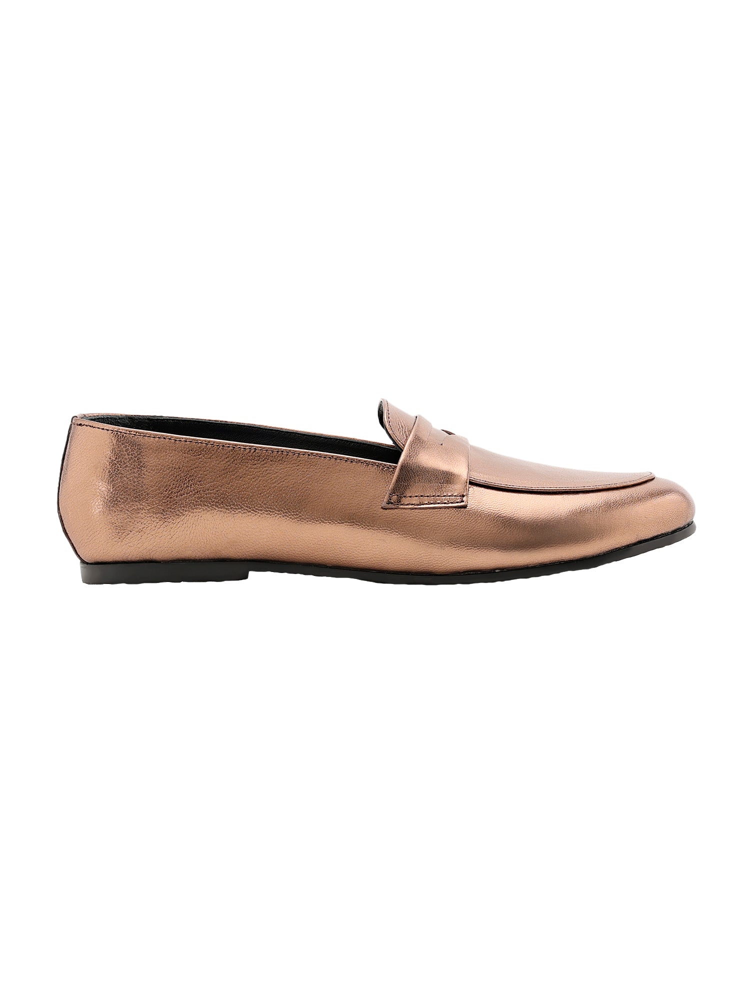 Kate Bronze Loafers For Women
