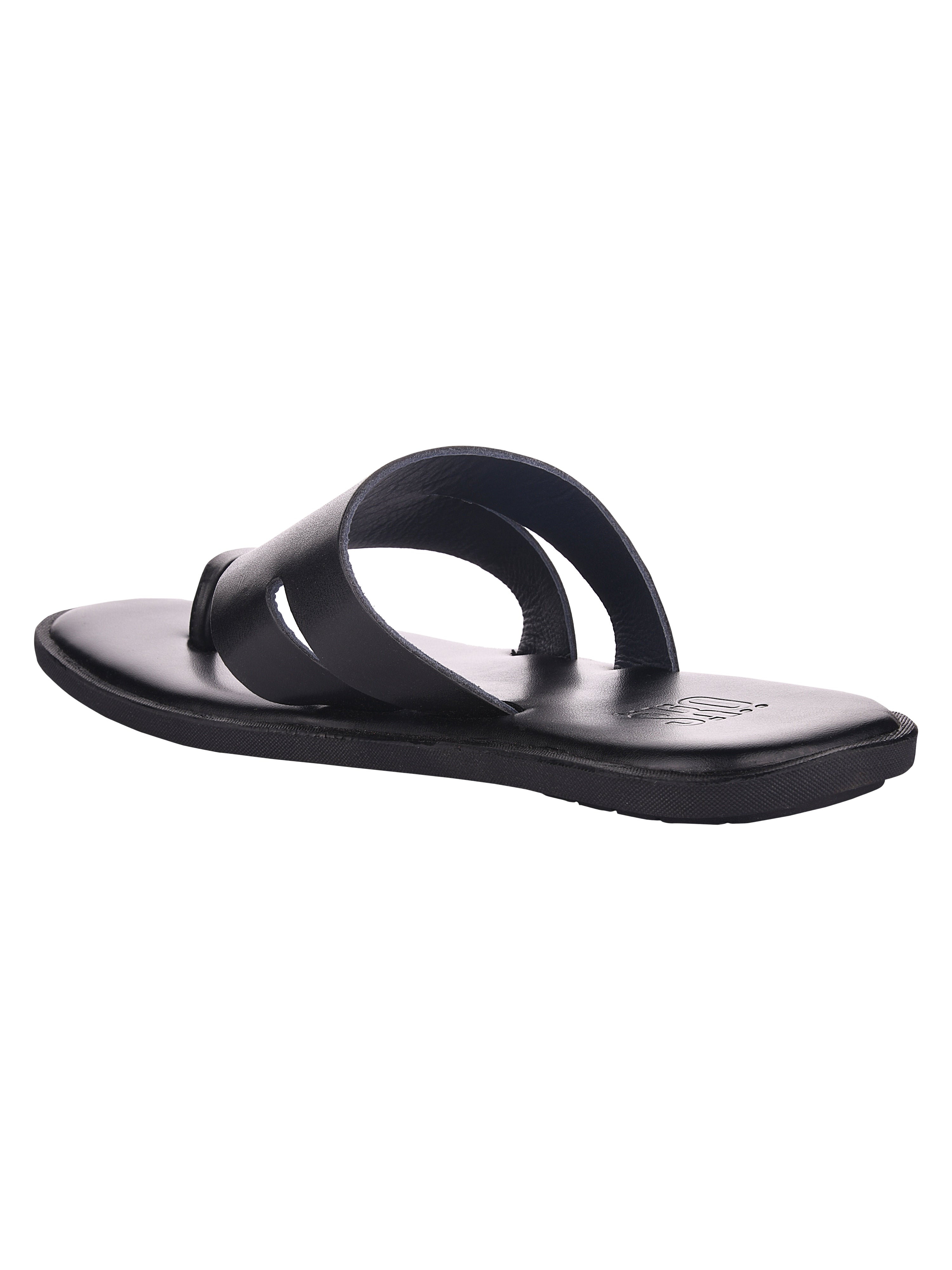 Naples Black Slippers For Men