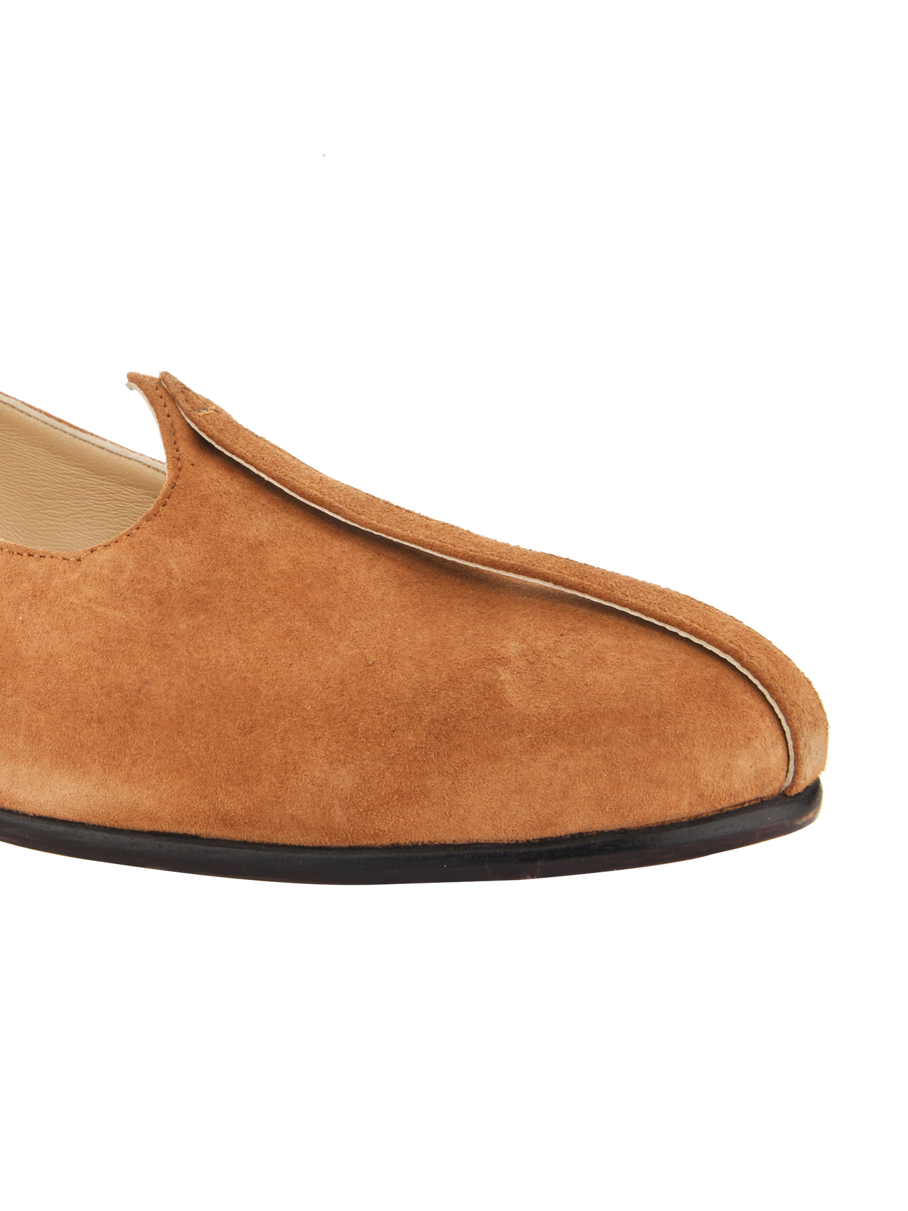 Tan Suede Mojris For Men