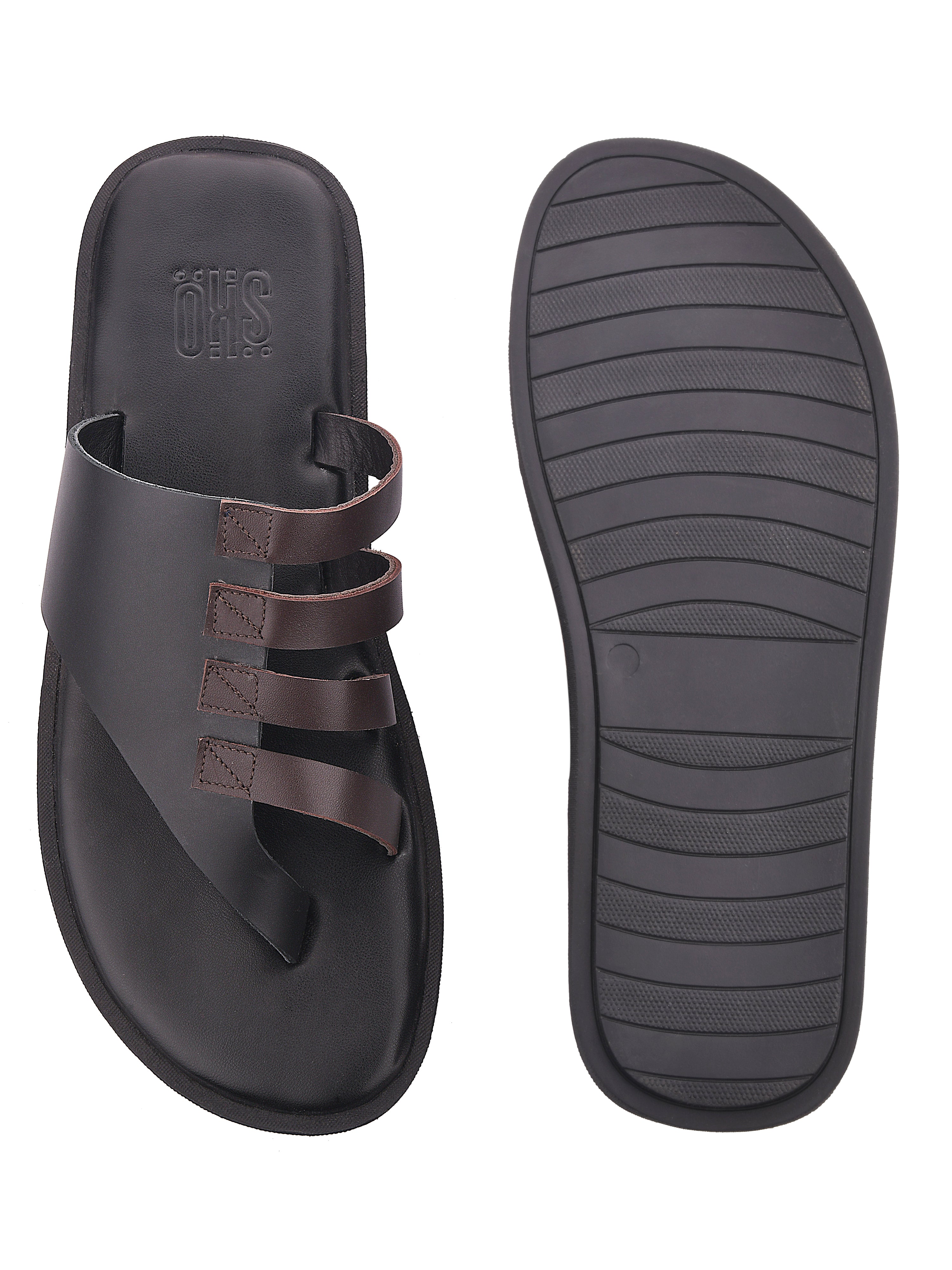 Catania Dual Tone Slippers For Men