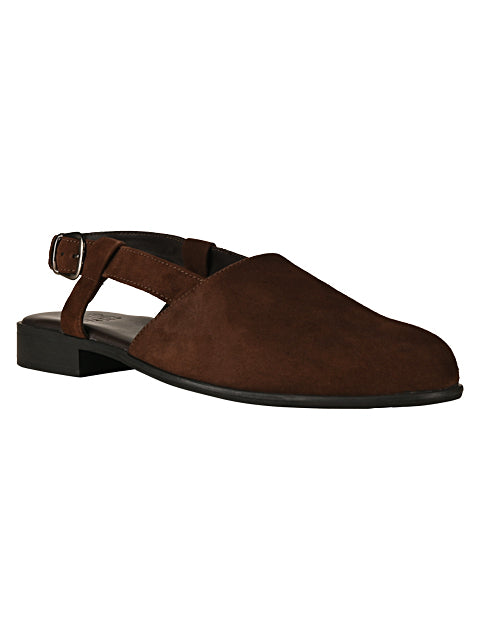 Brown Peshawari Sandals For Men