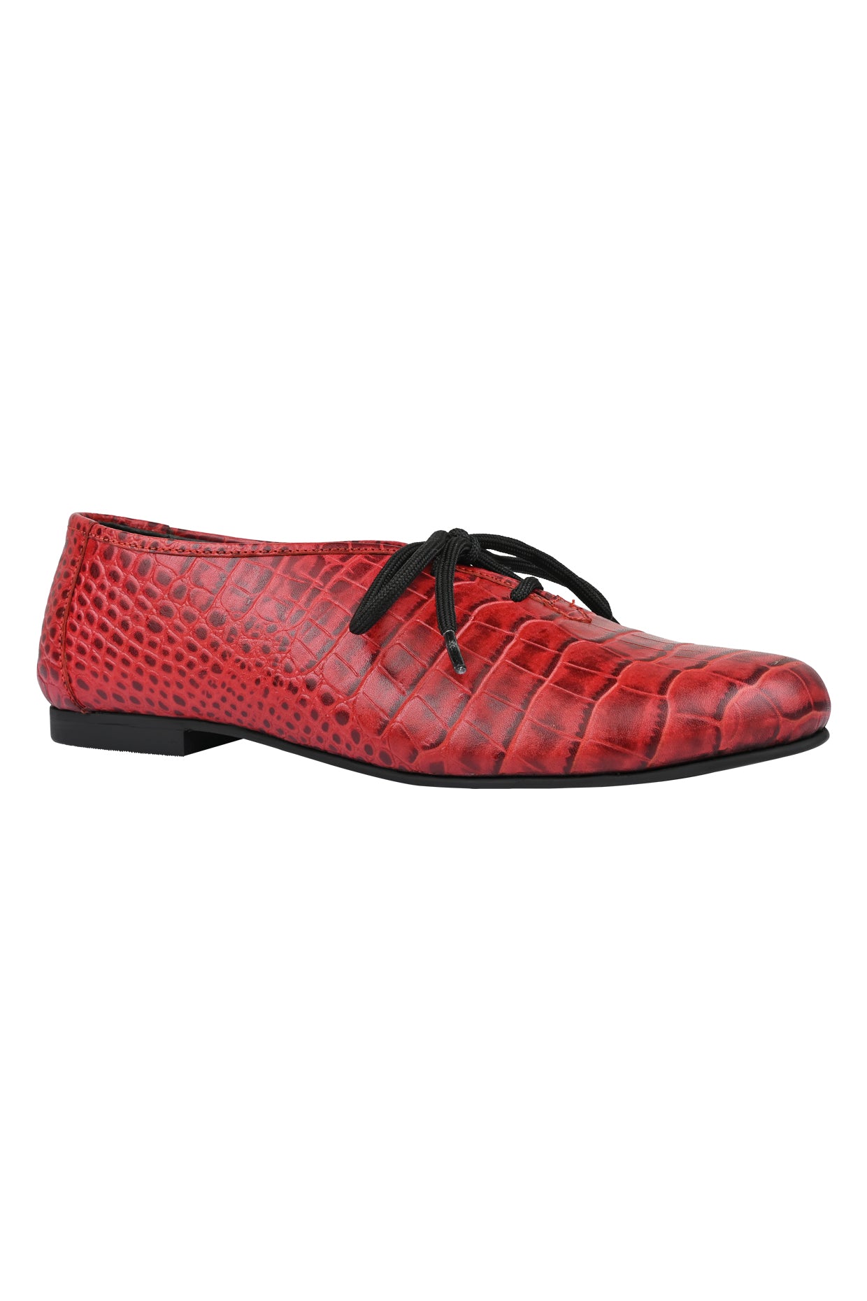 Freya in Red Derby Shoes With For Women