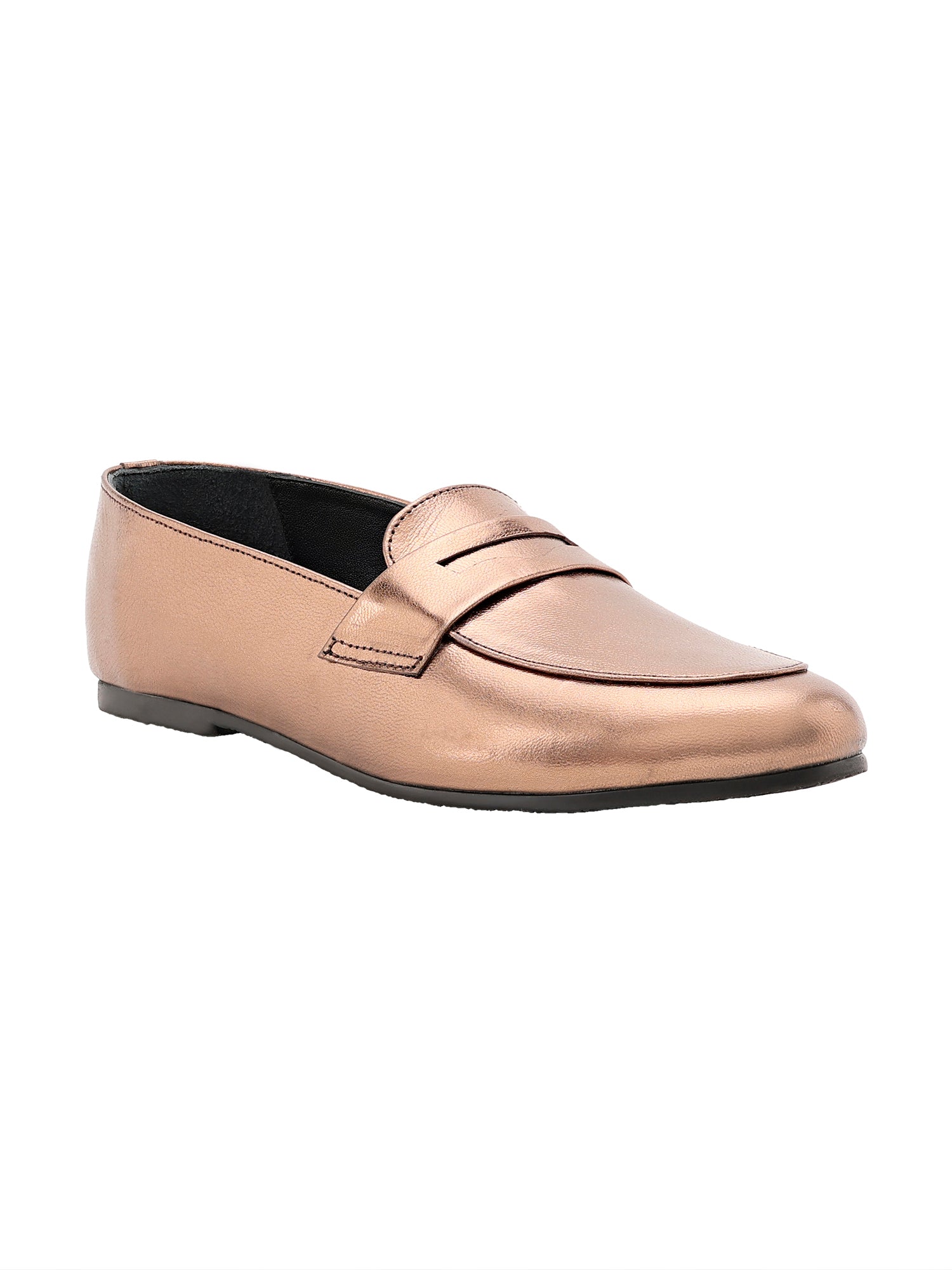 Kate Bronze Loafers For Women