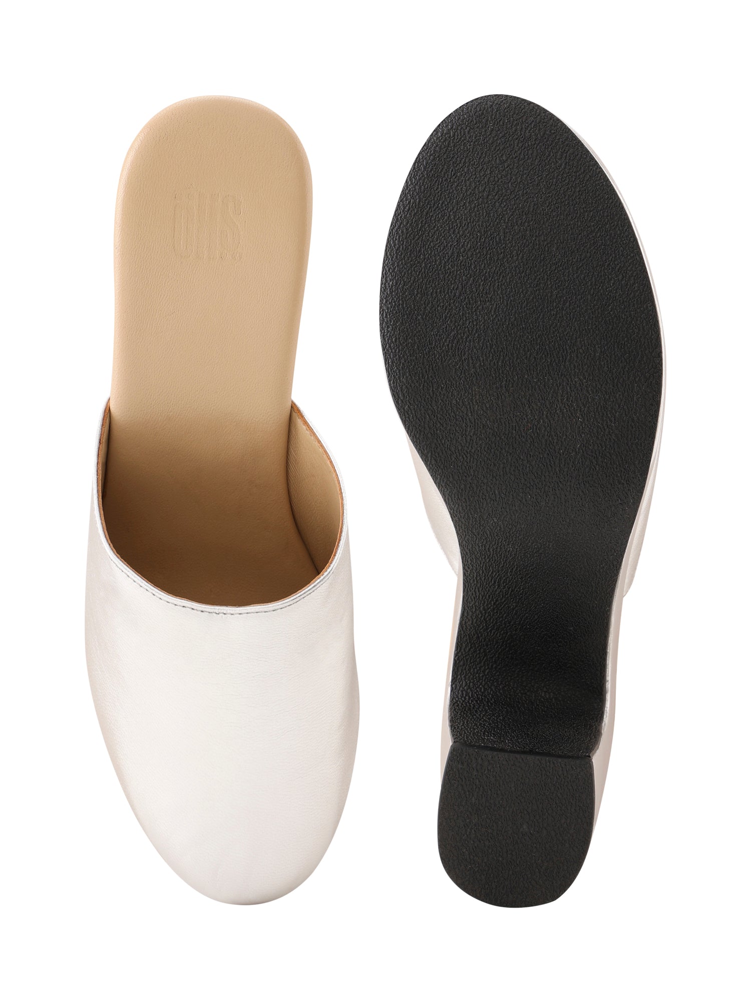 Marianne Silver Platform Heels For Women