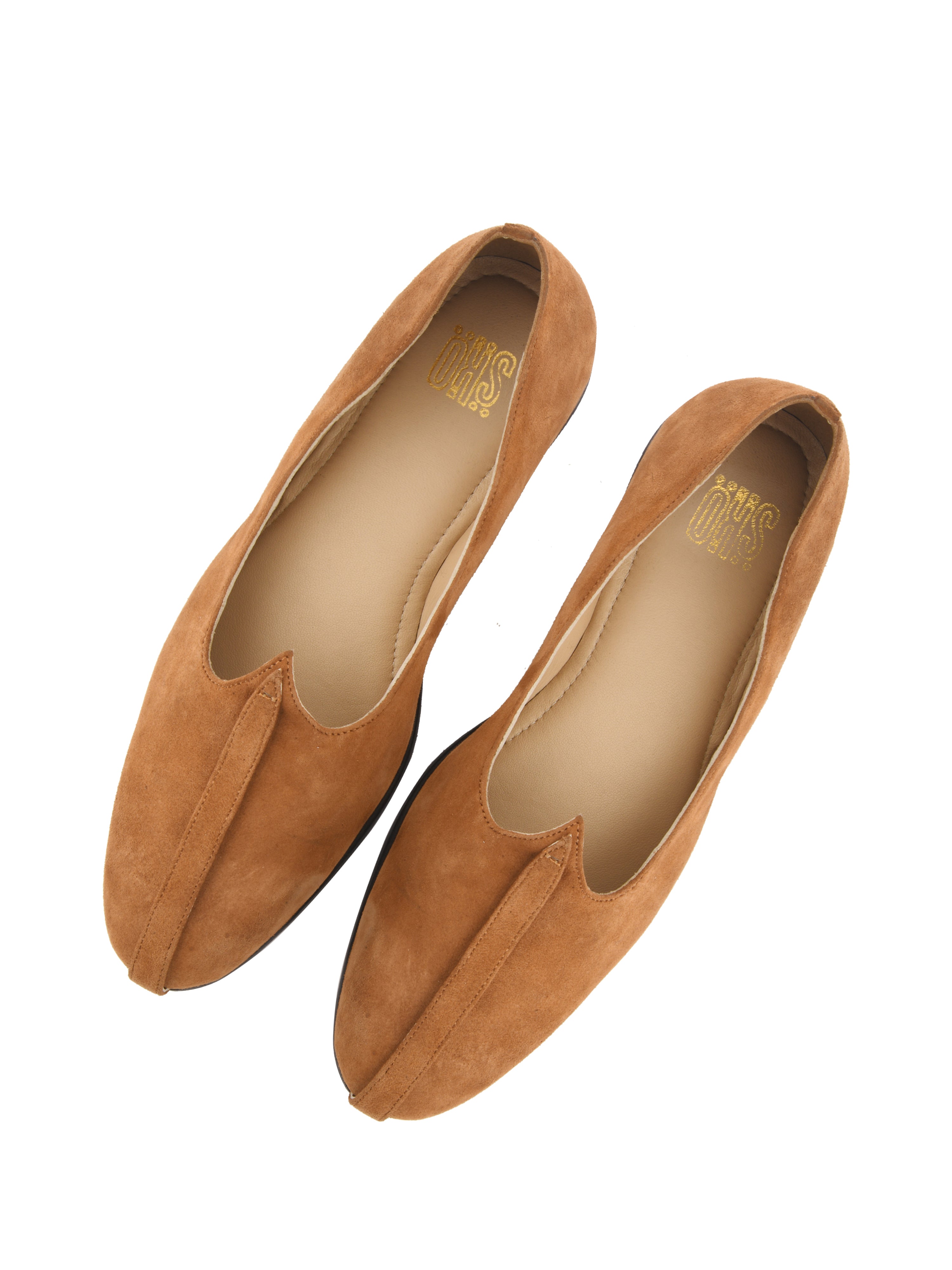 Tan Suede Mojris For Men