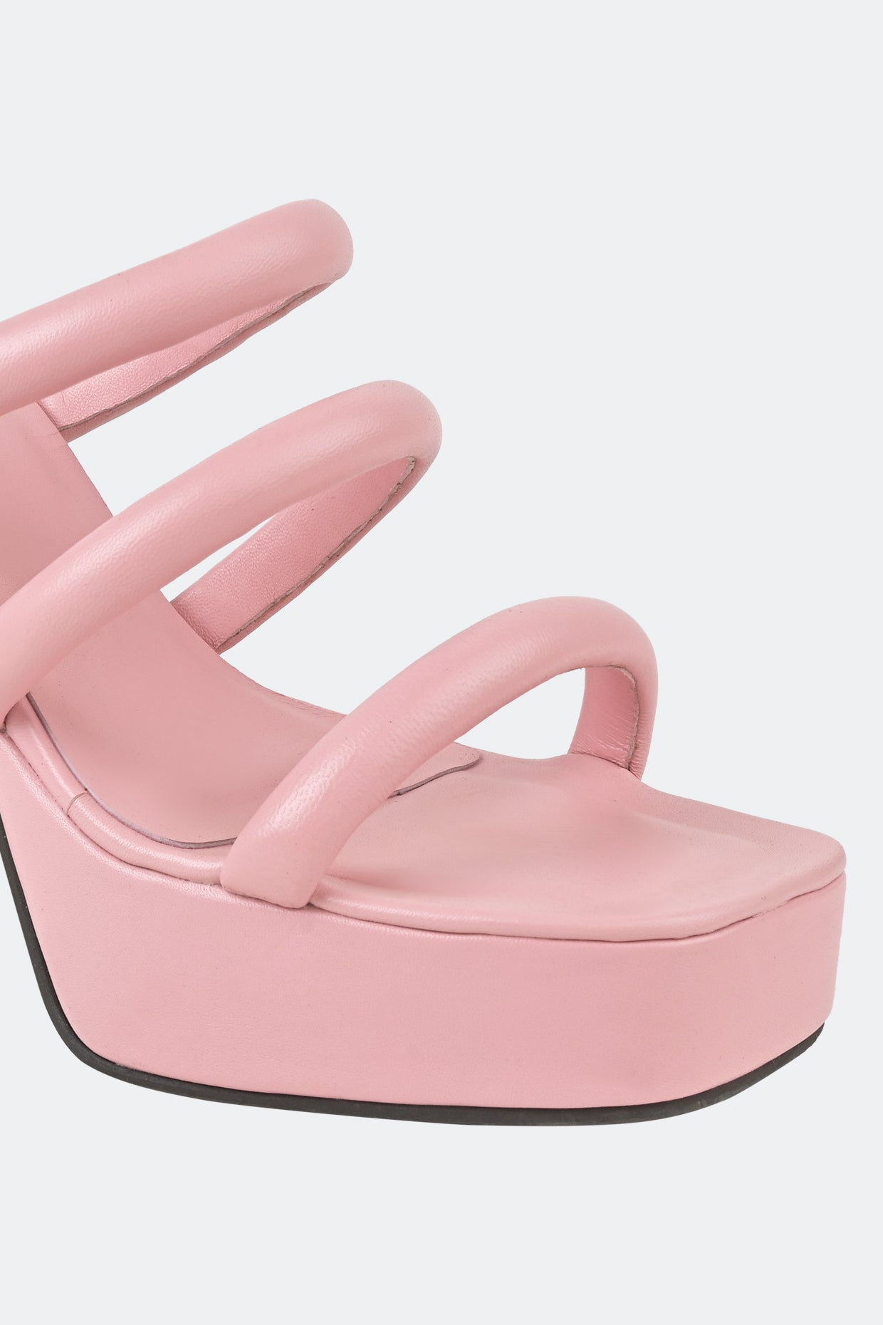 Dijon Pink Platform Heels For Women