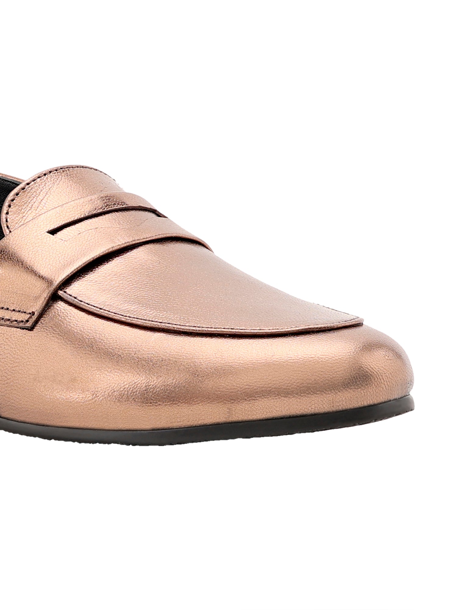 Kate Bronze Loafers For Women