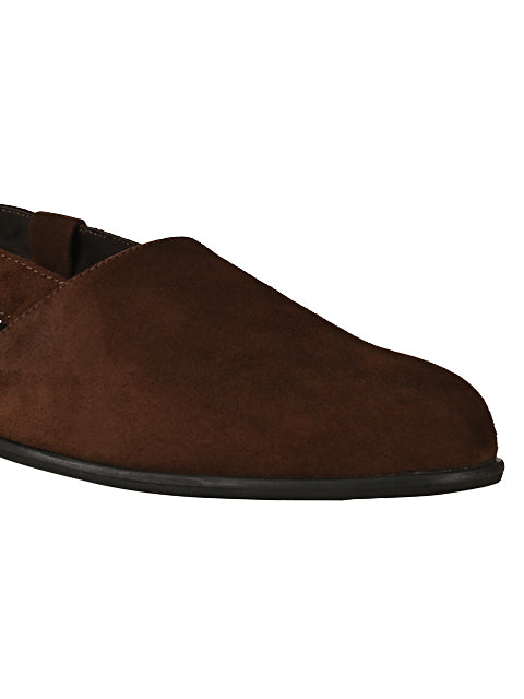 Brown Peshawari Sandals For Men