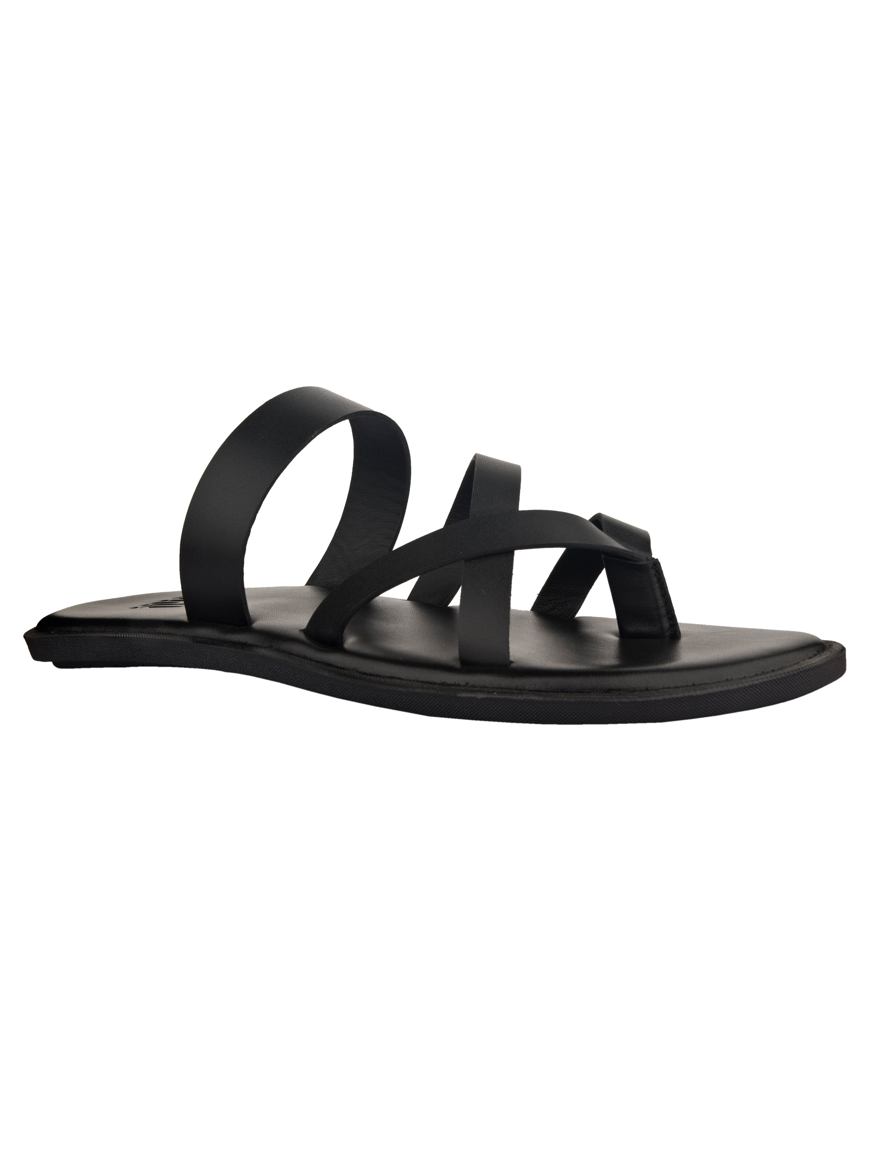 Padua Black Slippers For Men
