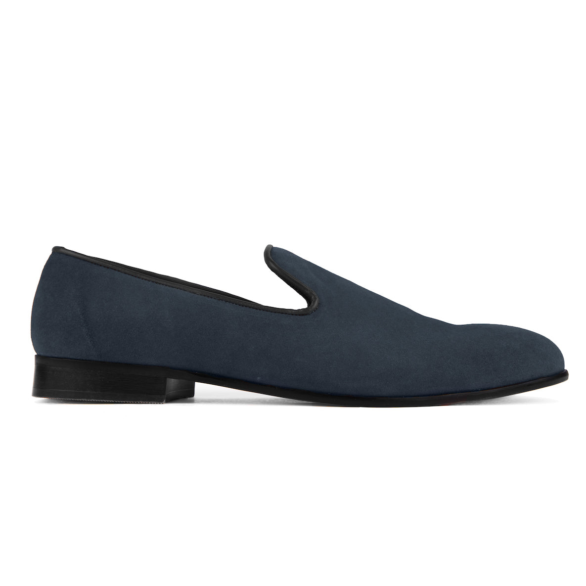 Alfie Blue Suede Loafers For Men