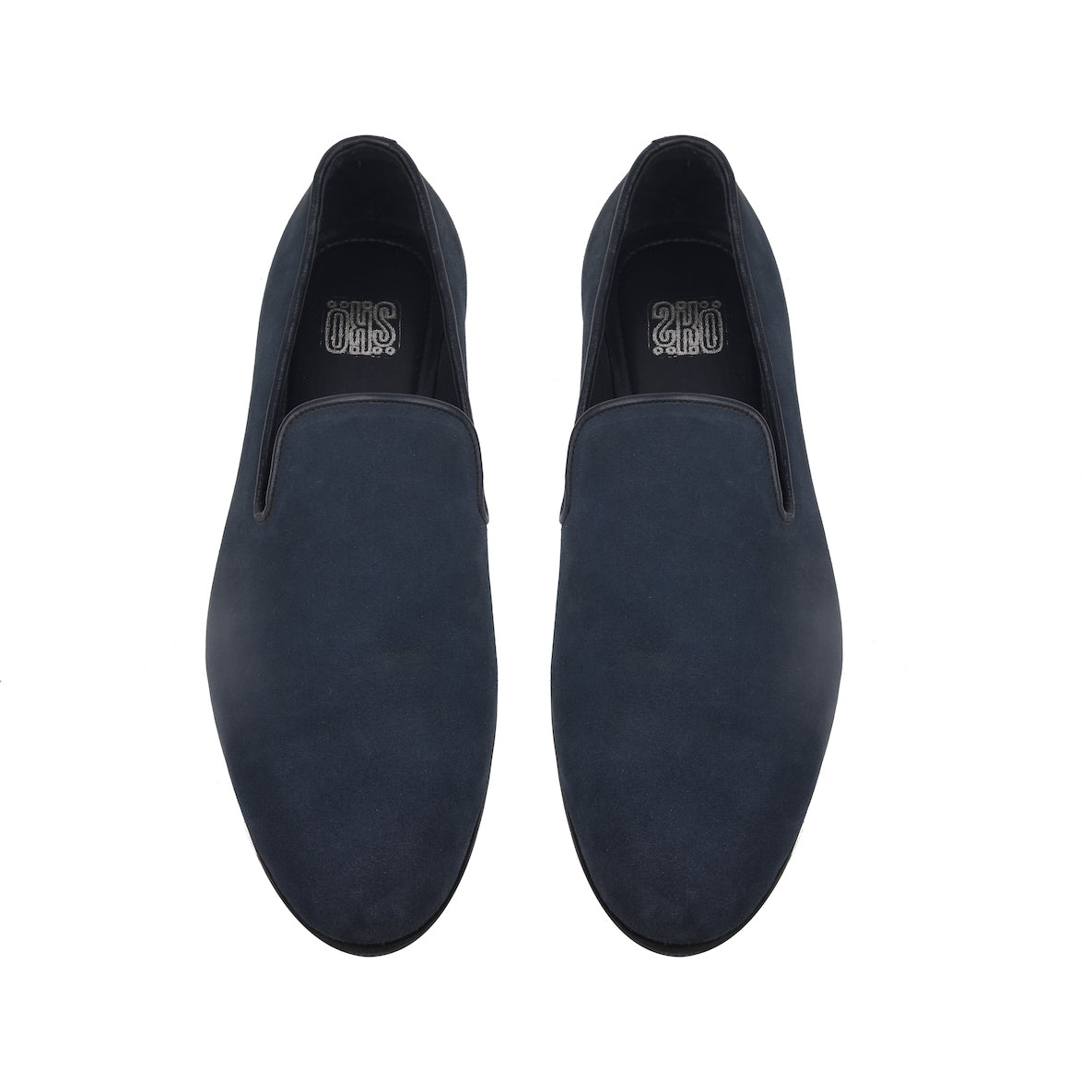 Alfie Blue Suede Loafers For Men