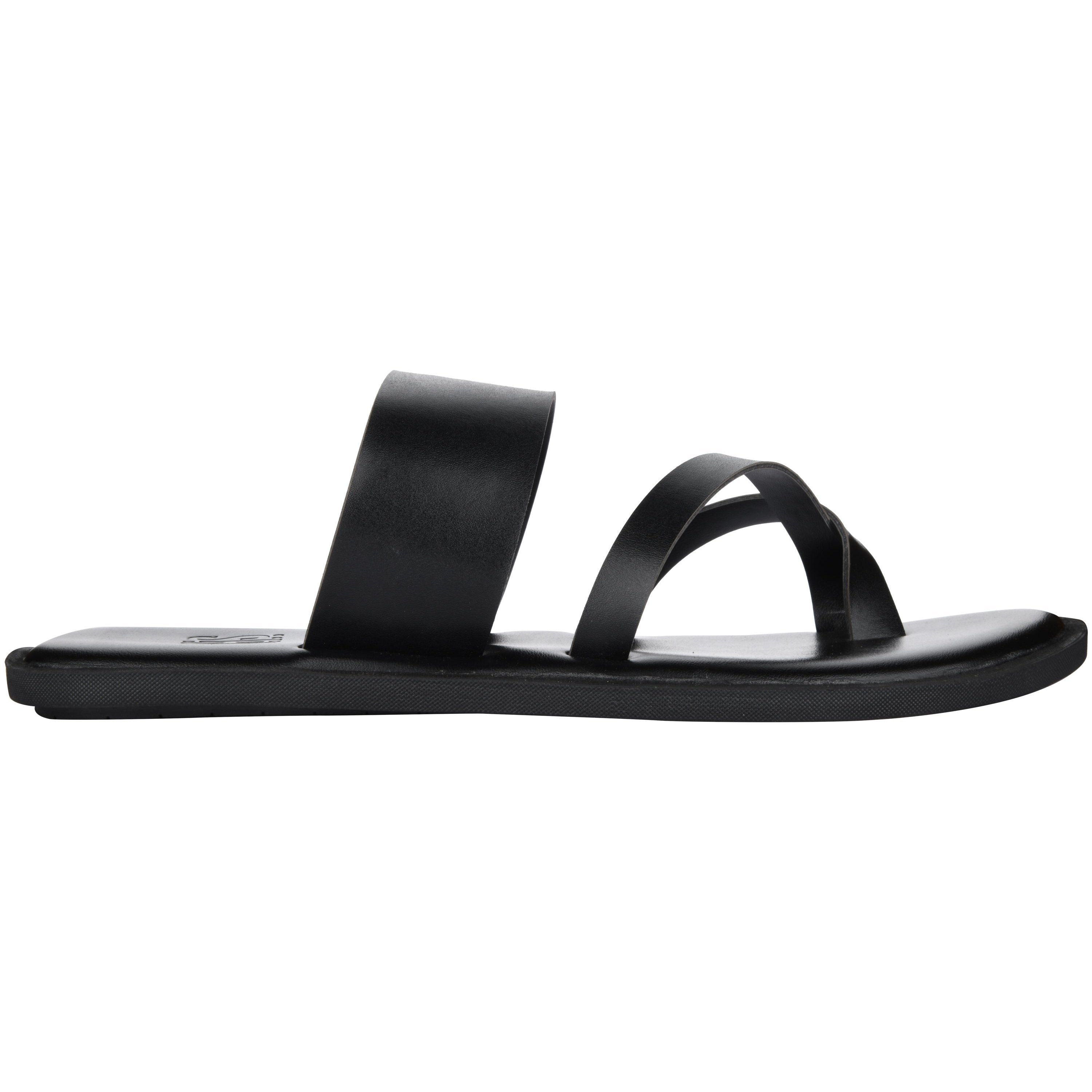 Athens Black Slippers For Men