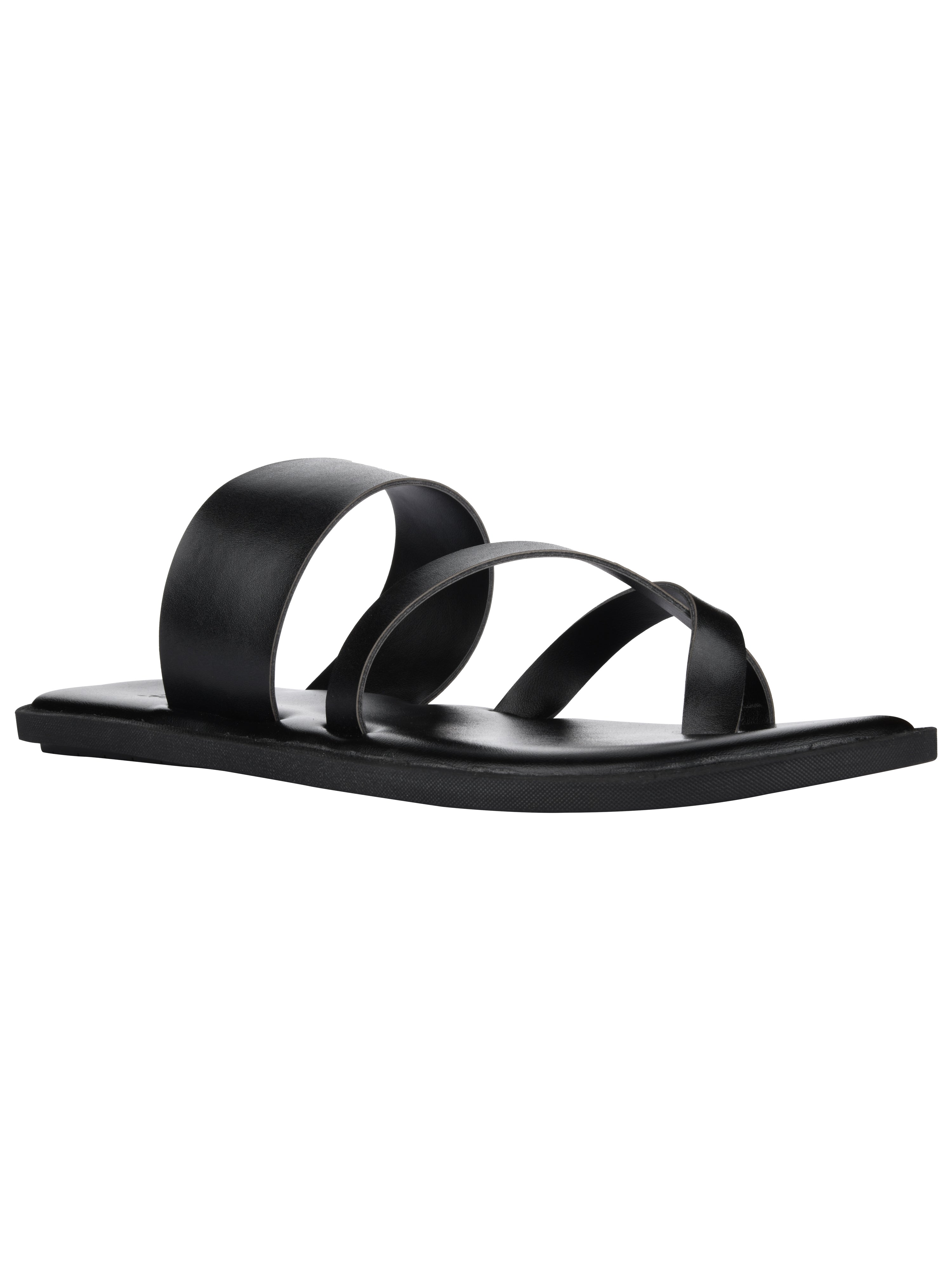 Athens Black Slippers For Men