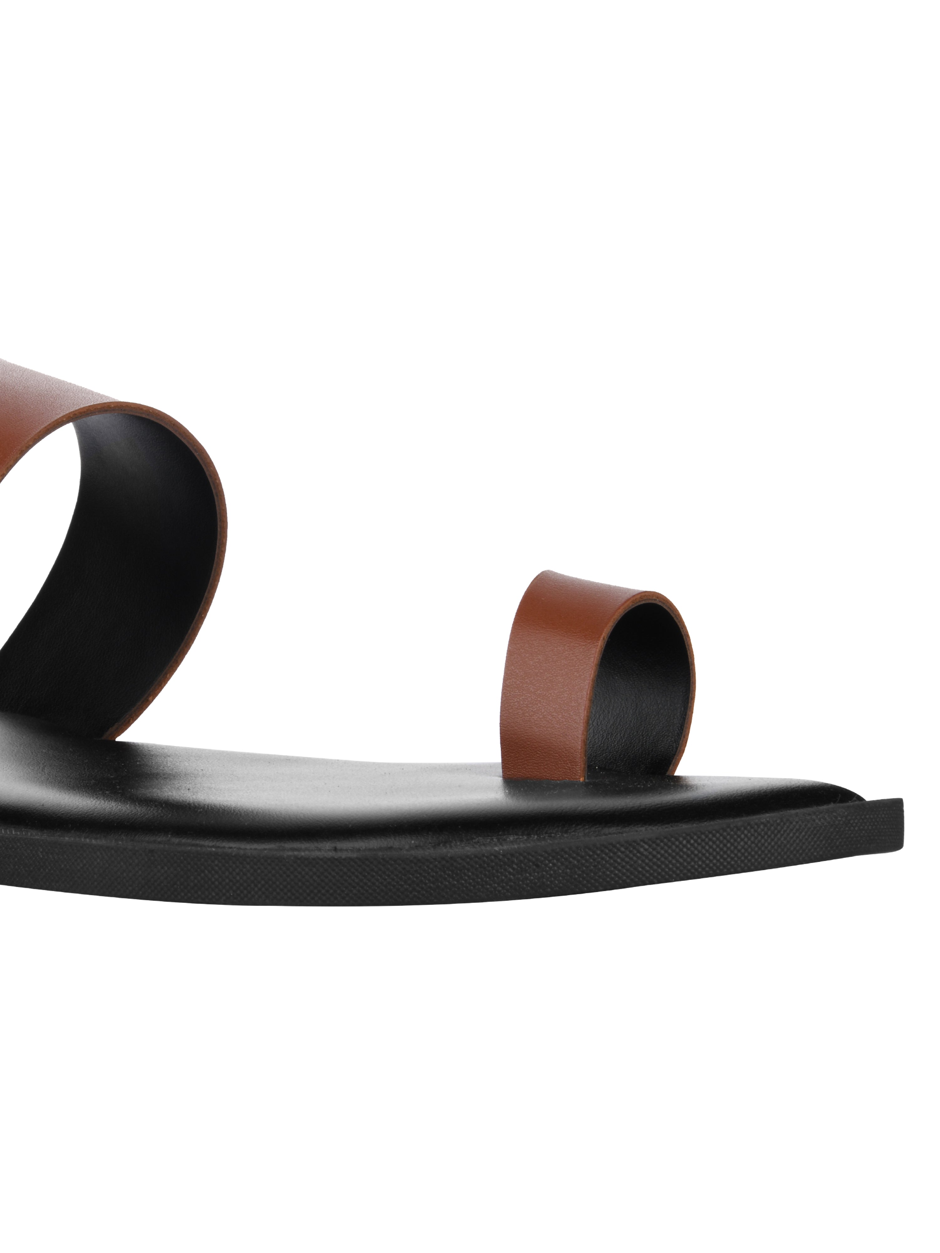 Capri Brown Slippers For Men