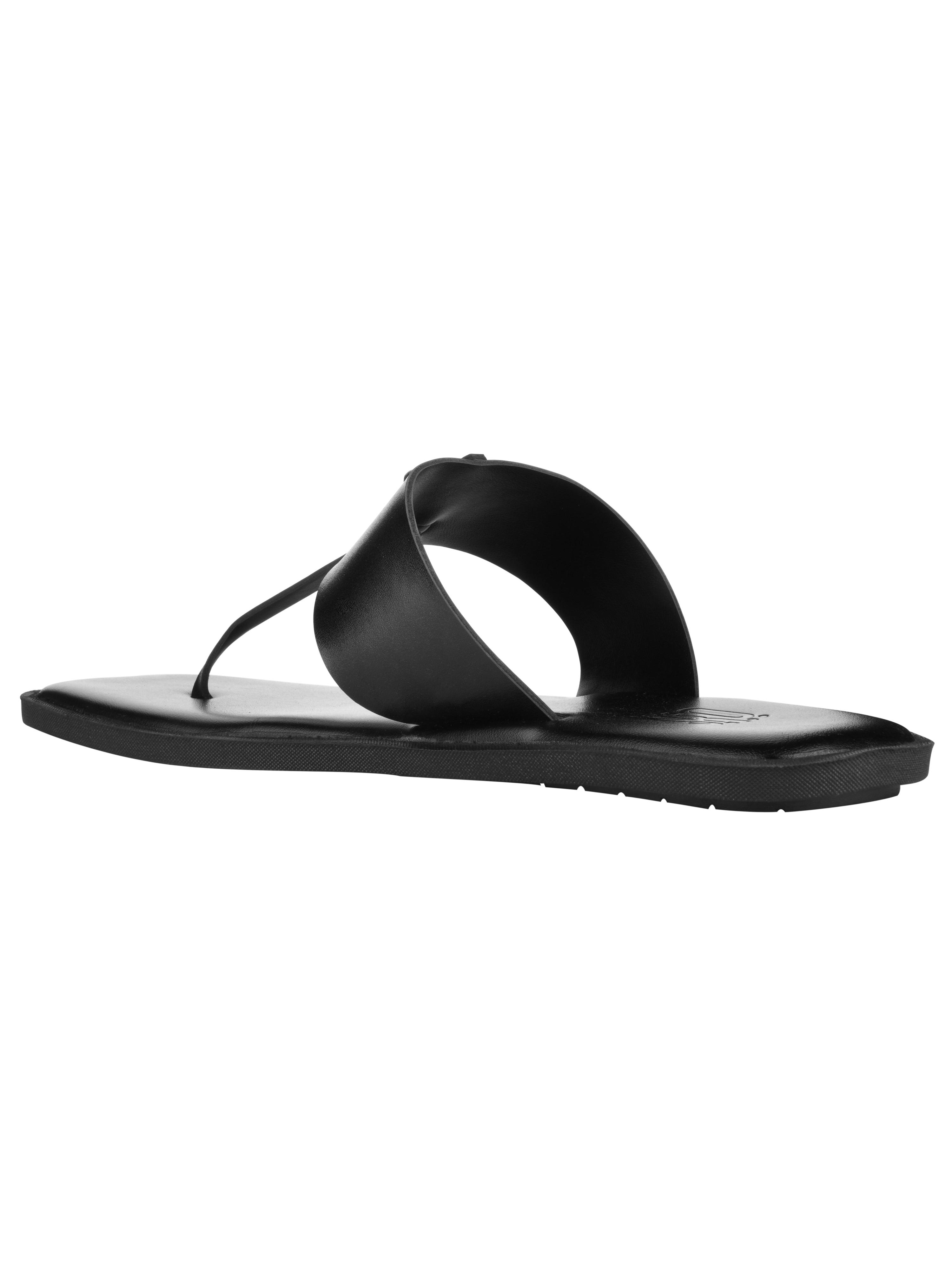 New York Black Slippers For Men