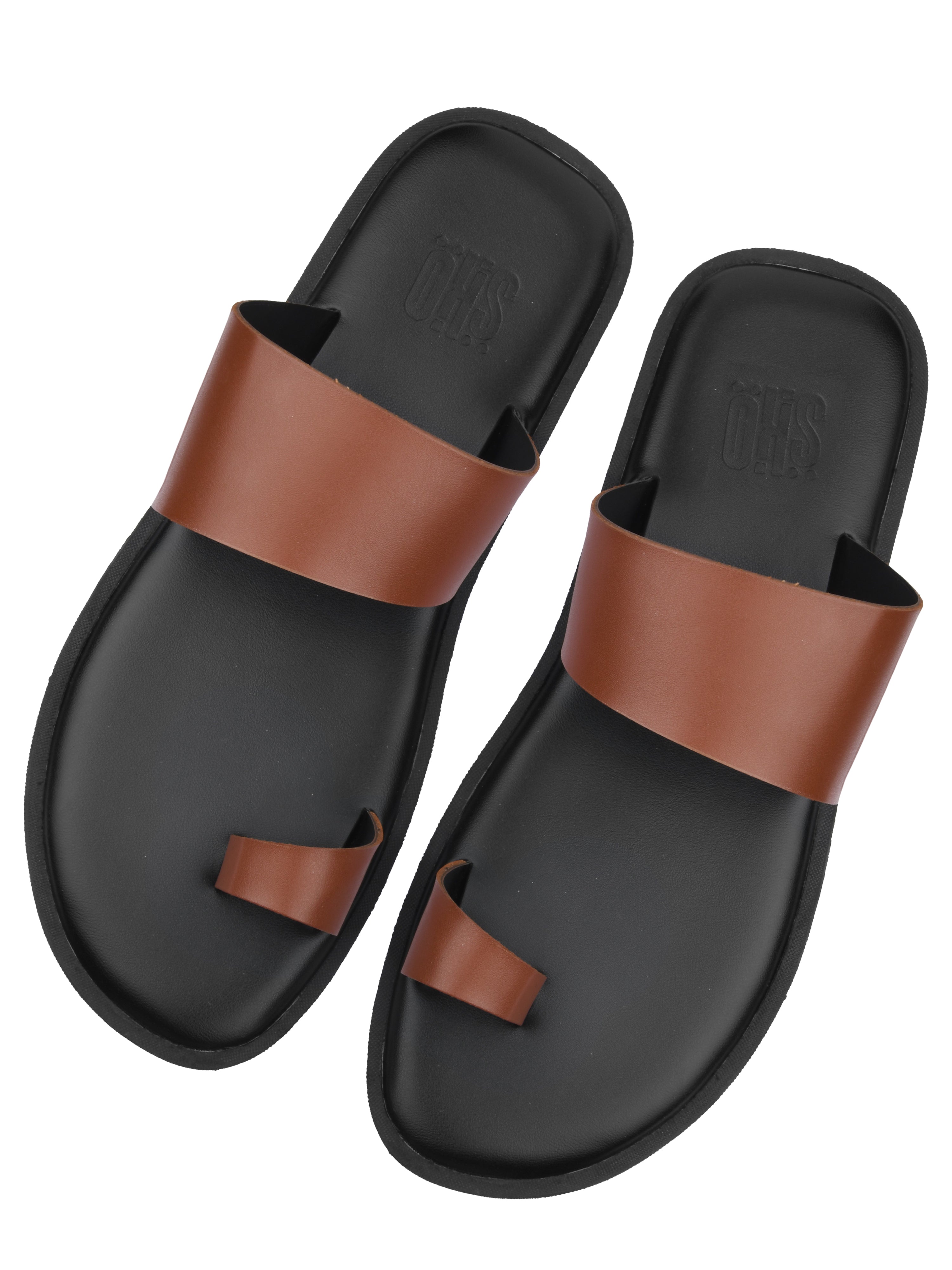 Capri Brown Slippers For Men