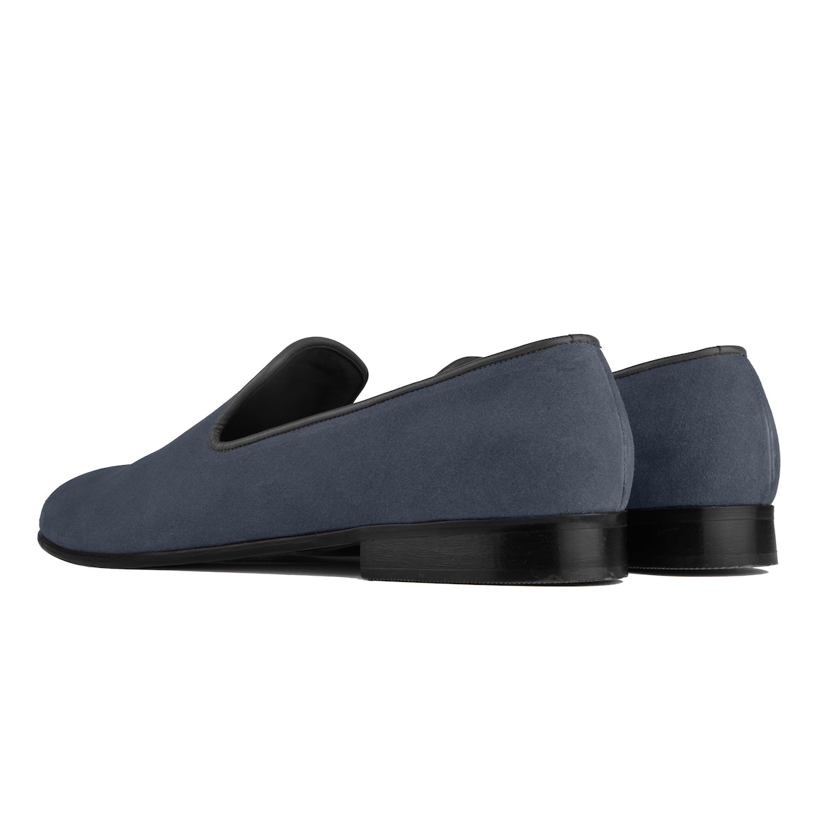 Alfie Blue Suede Loafers For Men