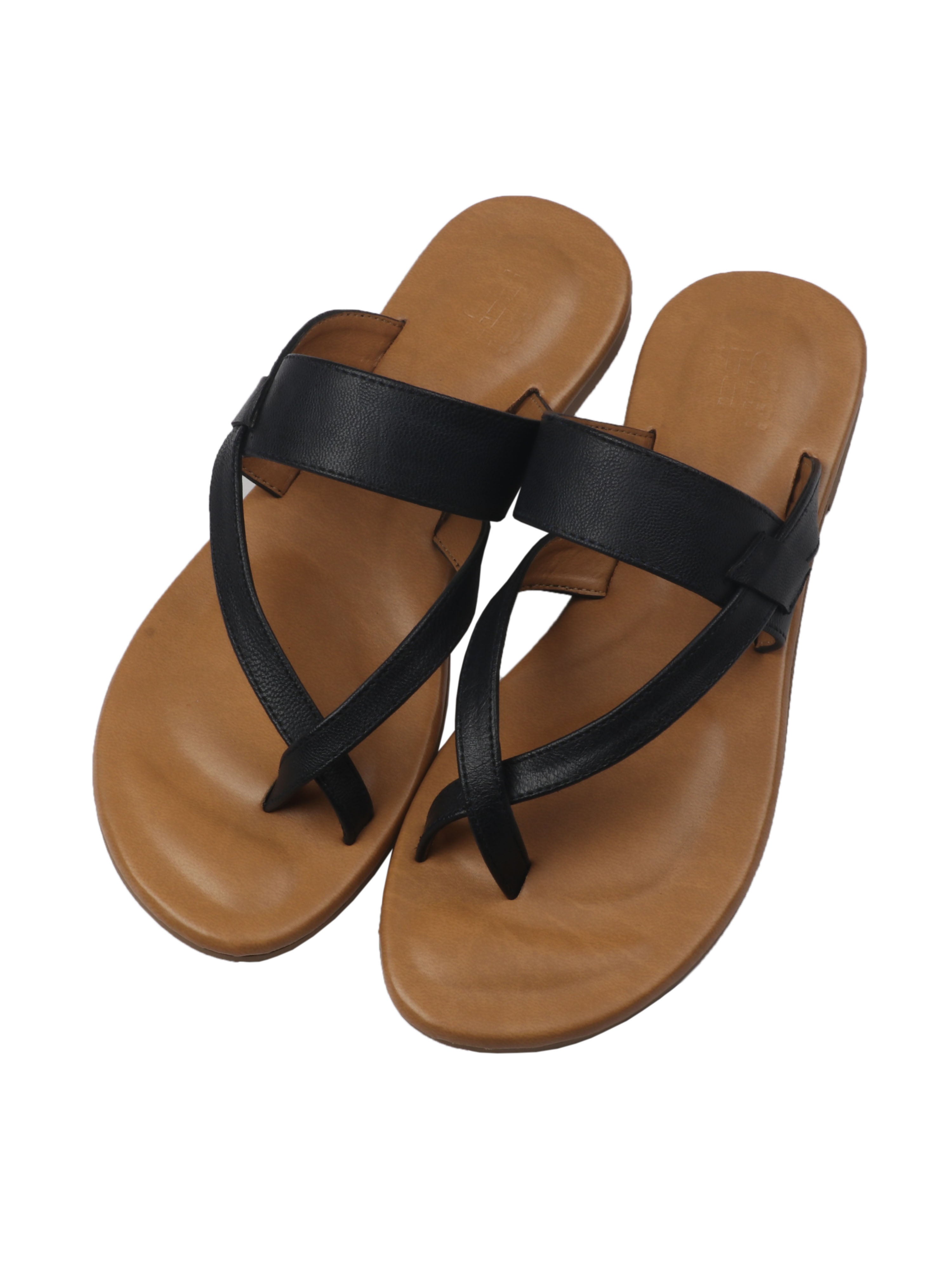 Genoa Flats in Black