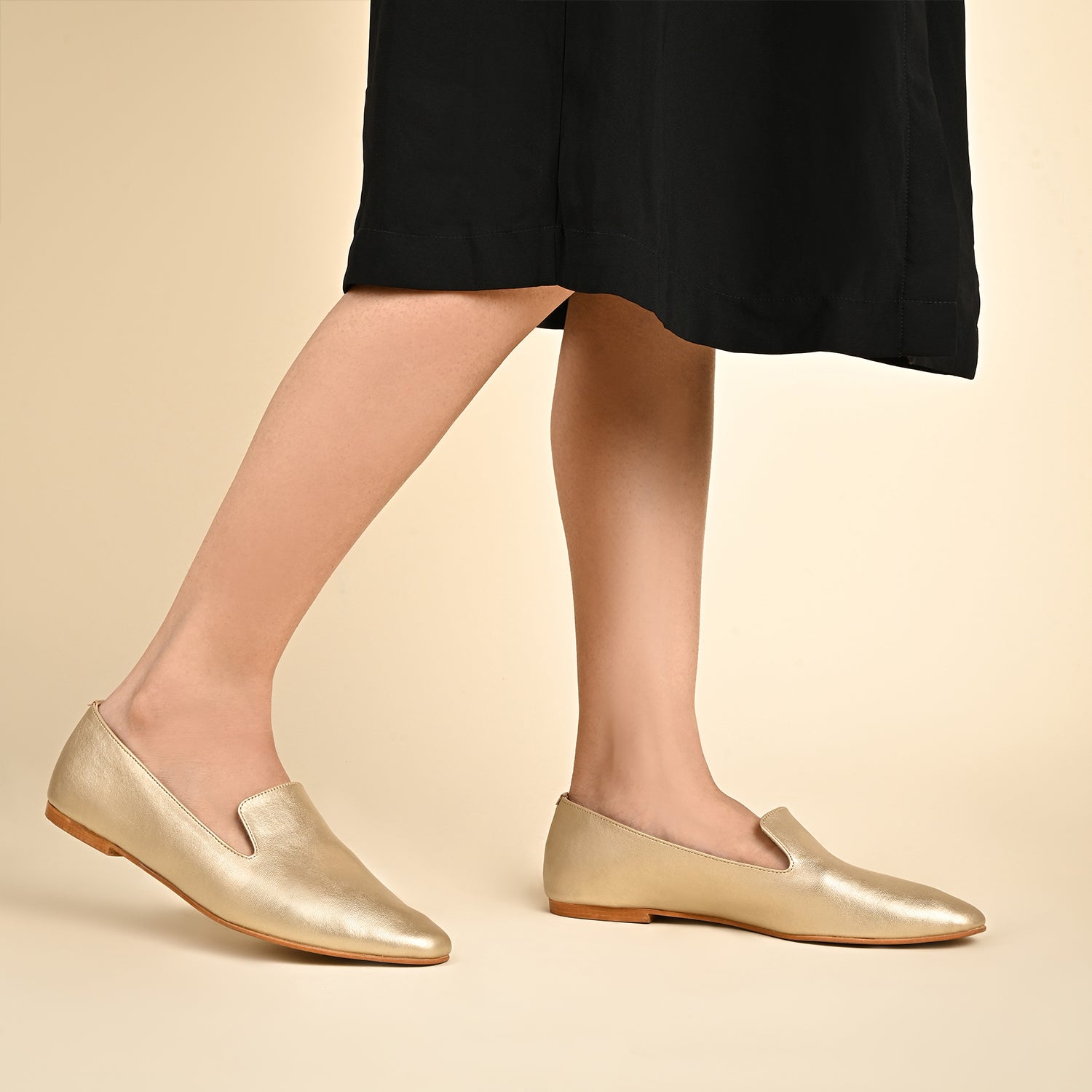 Hannah in Champagne Gold for Women