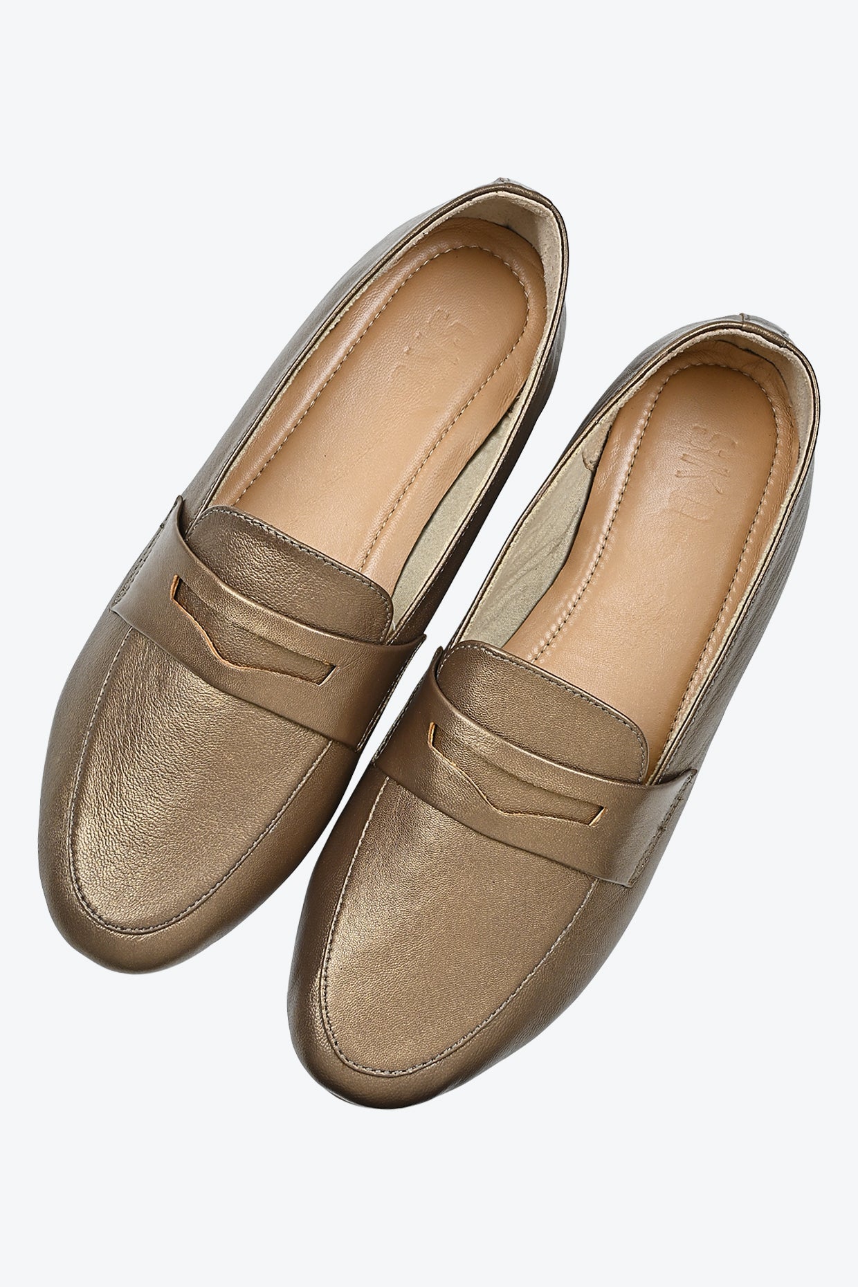 Kate Loafers in Dark Bronze