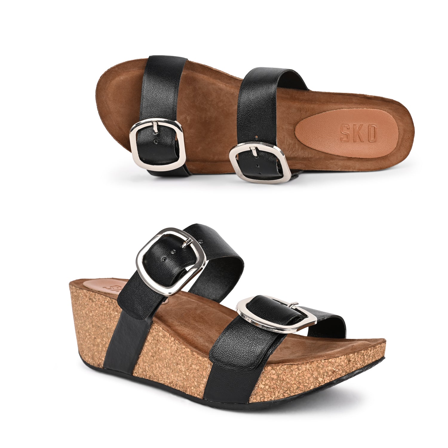 Ibiza Cork Wedges