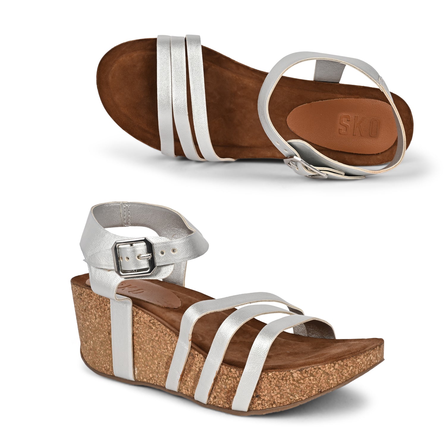 Madrid Cork Wedges