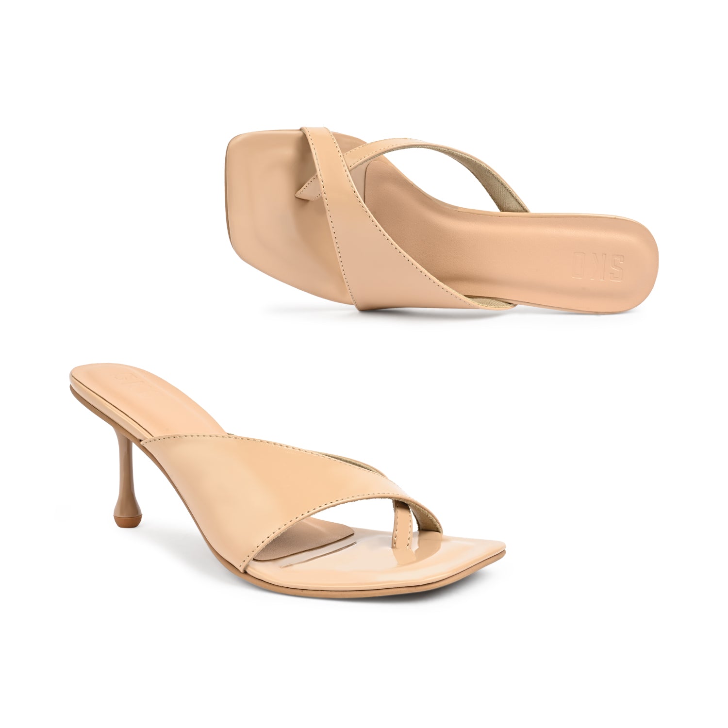 Violet in Beige Heels for Women