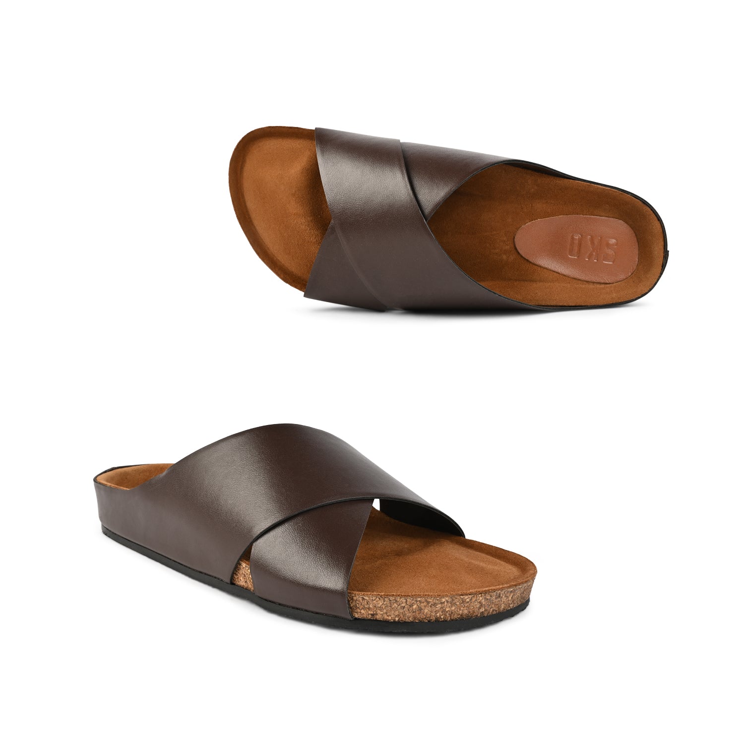 Aria Brown Slippers