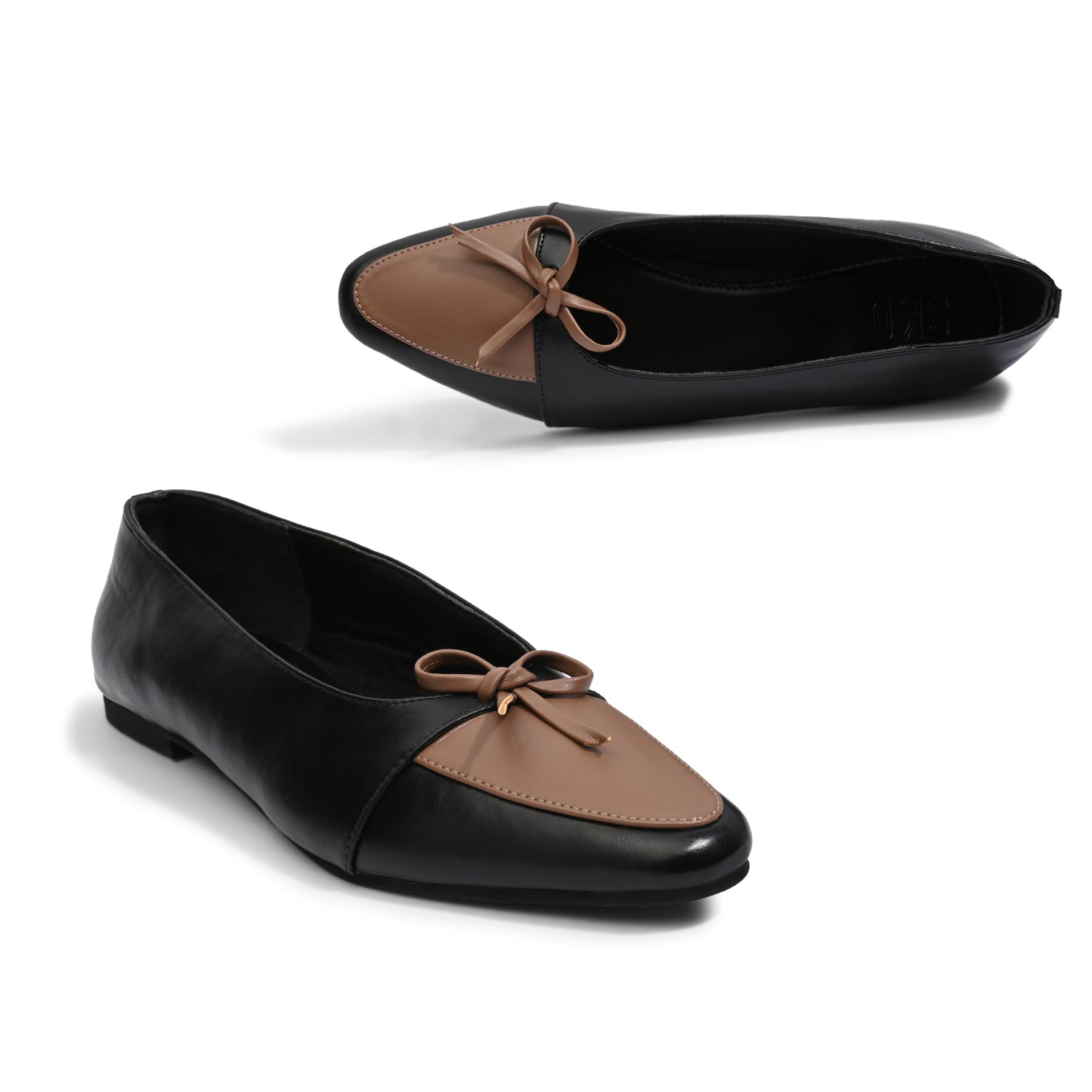 Daisy Black Loafers For Women