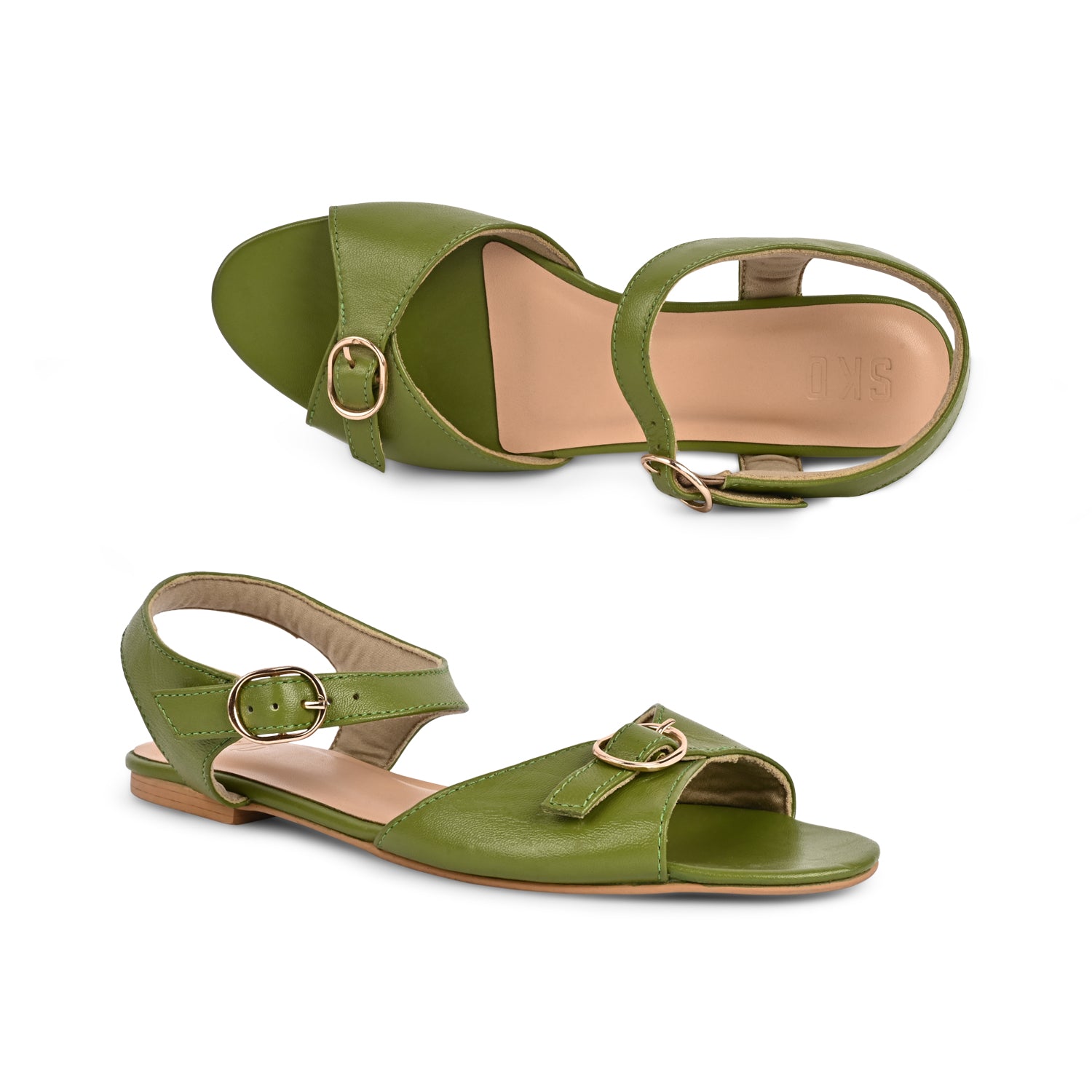 Jaen Green Flats