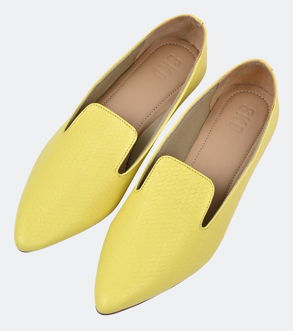 Kim Loafers in Yellow