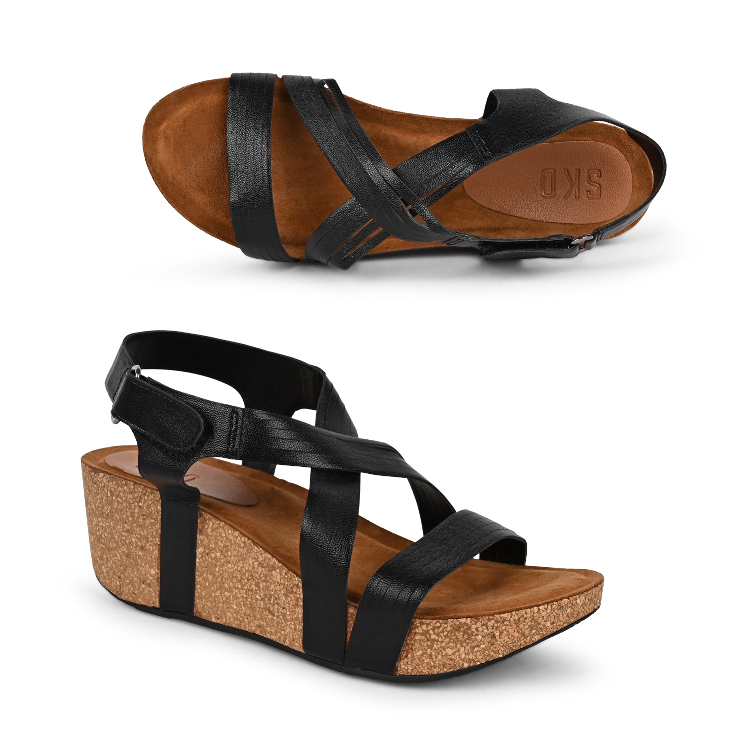 Vigo Cork Wedges