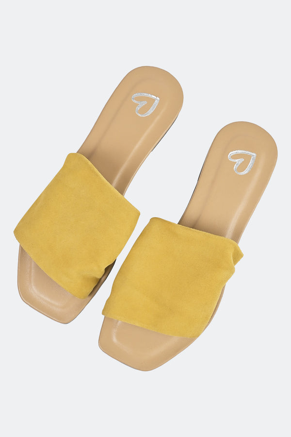 Yellow Suede slides