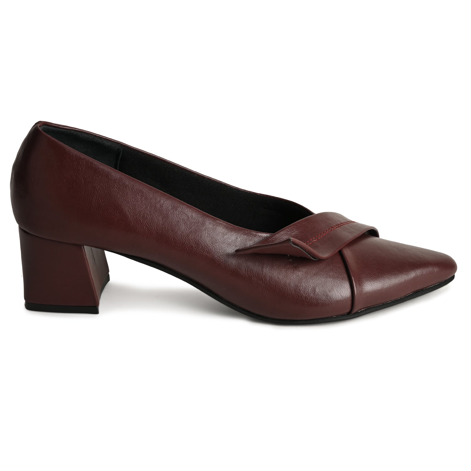 Sara Maroon Heels For Women