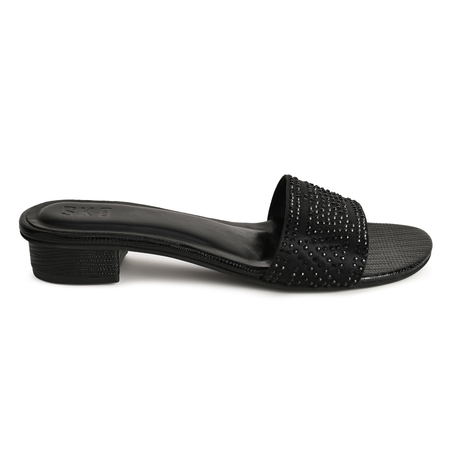 Iris Black Flats For Women