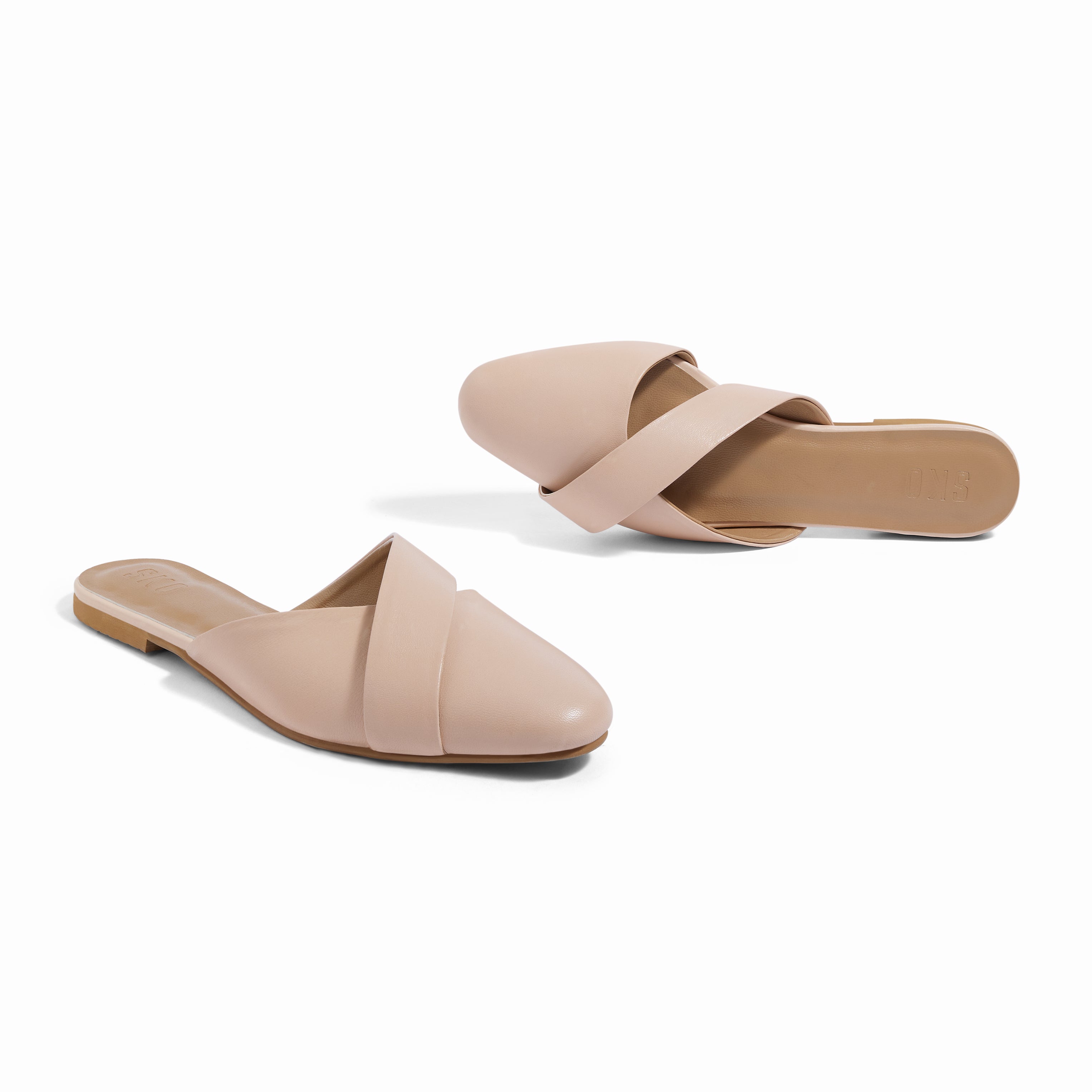 Sarno Pink Flat Sandal