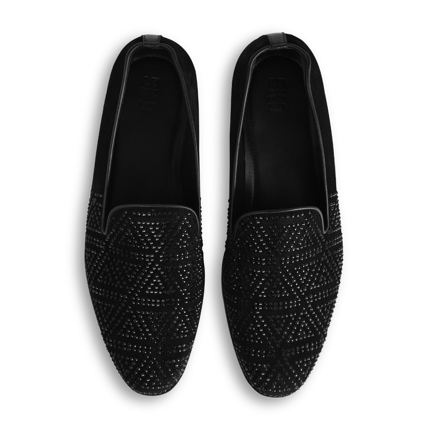 Prism Black Loafers For Men