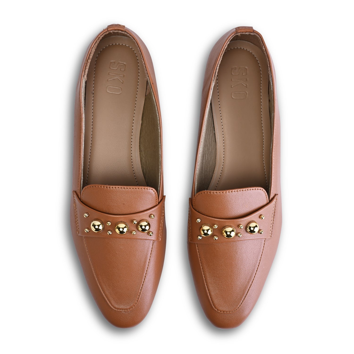 Rebecca Loafers in Tan