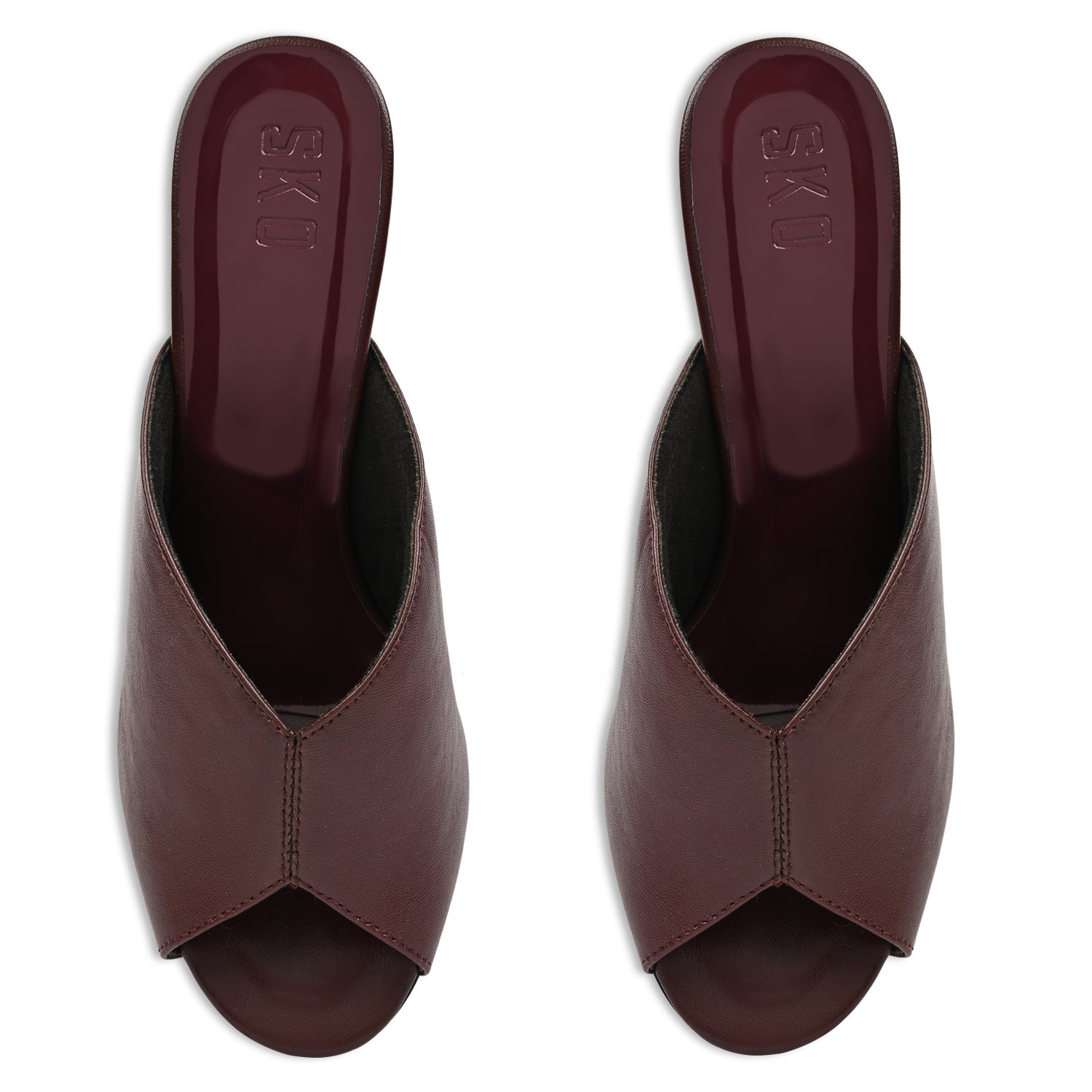 Maura in Maroon Heels for Women