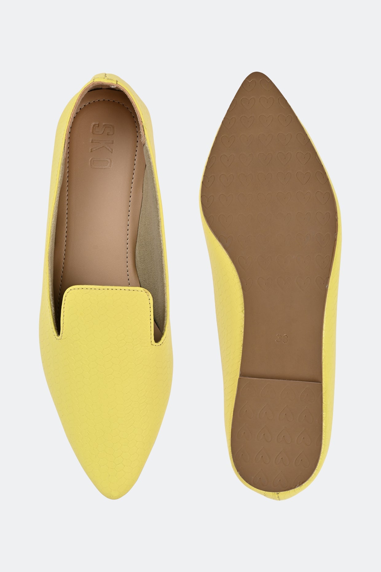 Kim Loafers in Yellow