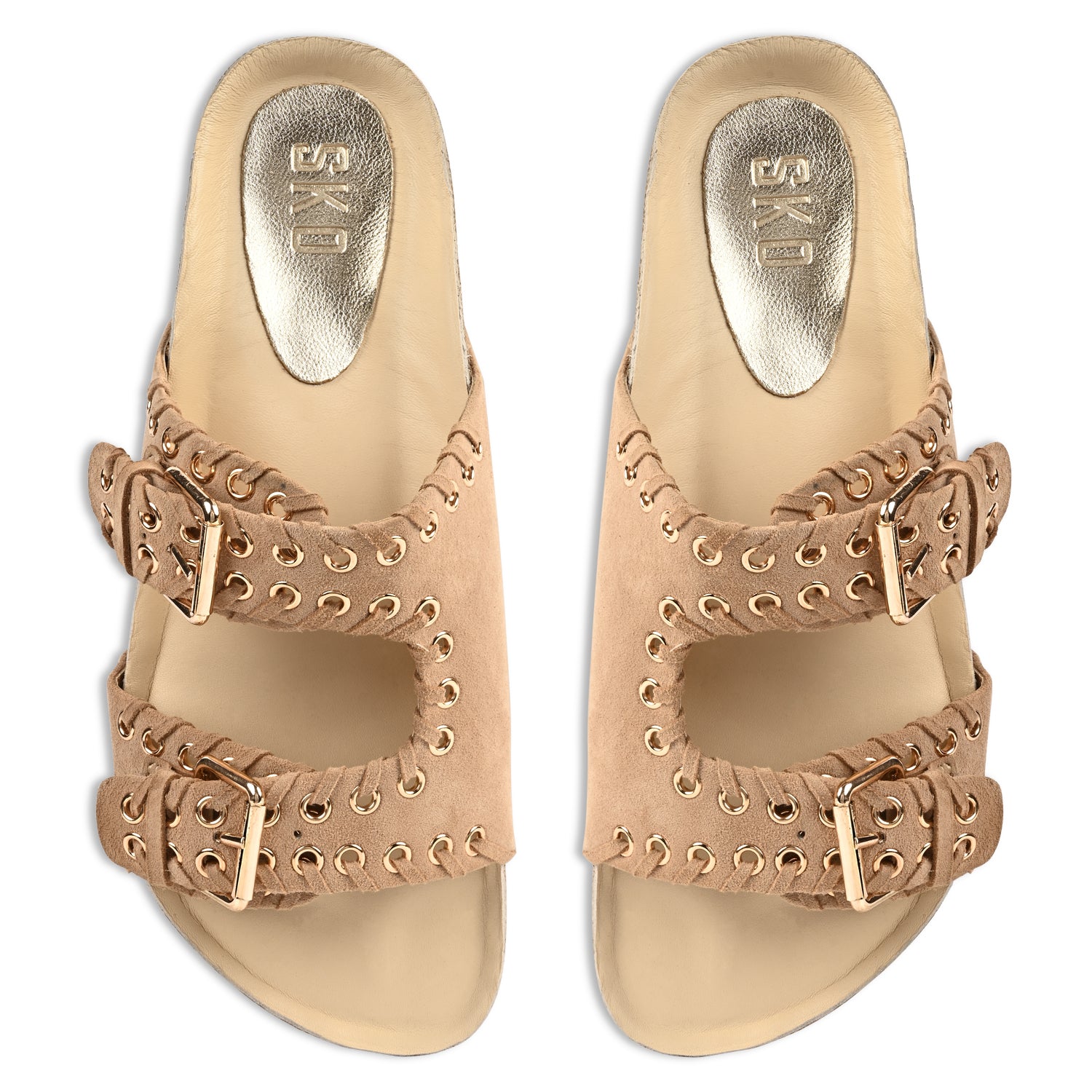 Zaragoza in Camel Flats For Women
