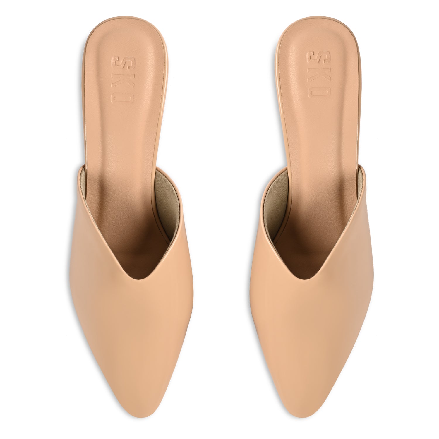 Laura in Beige Patent Heels for Women