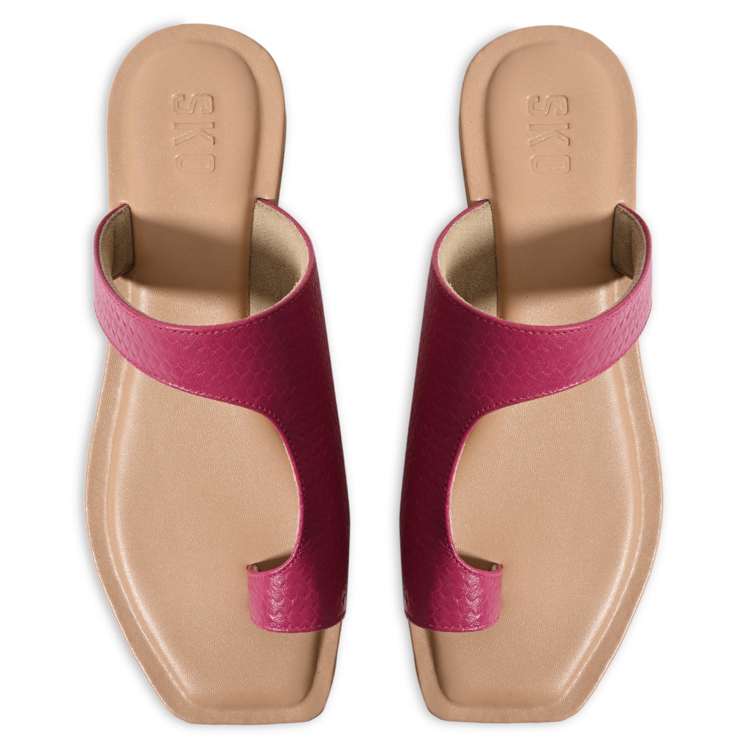 Amalfi in Pink Flat Sandals For Women