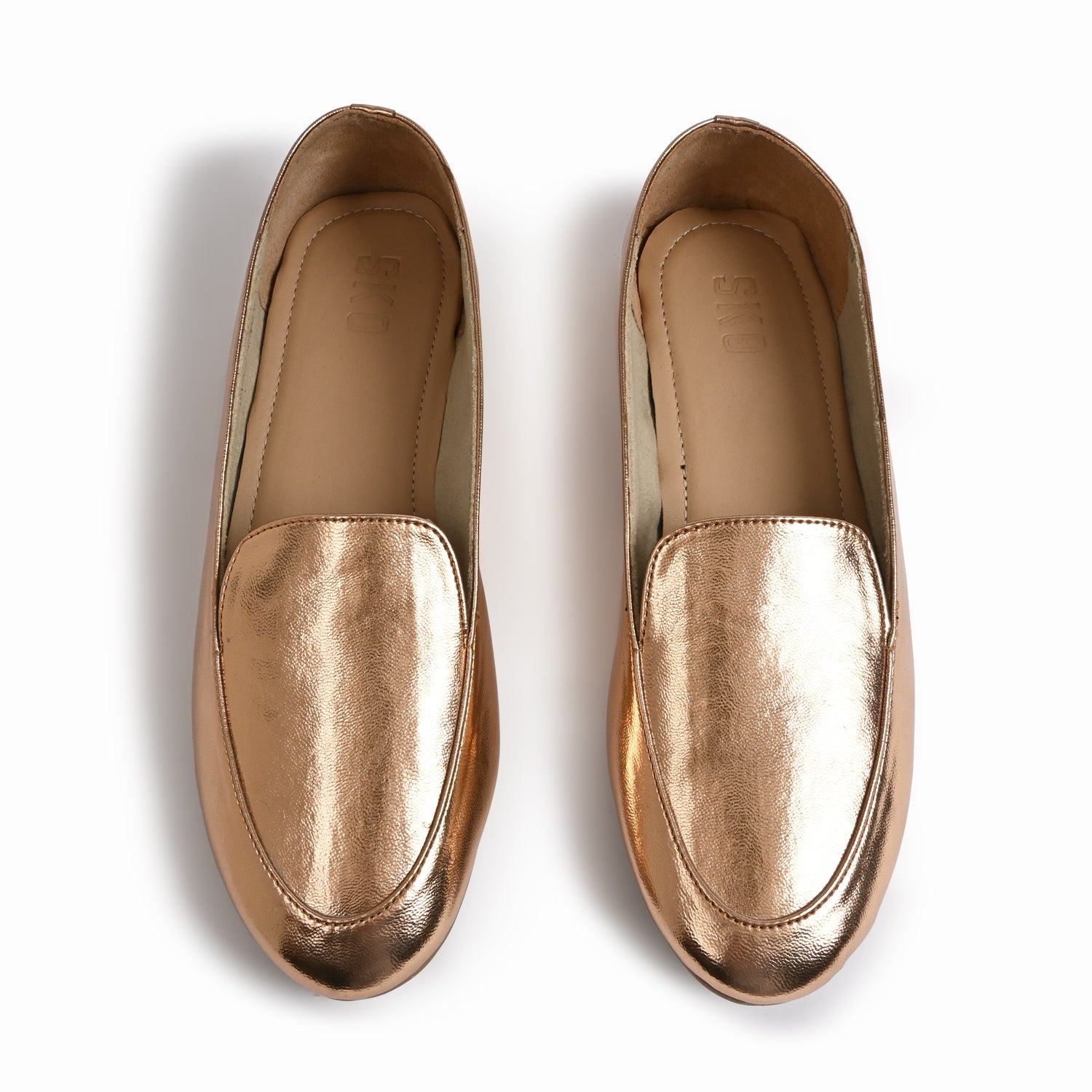 Olivia Rose Gold Loafer
