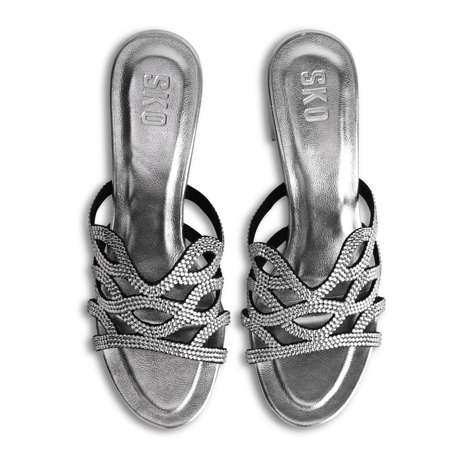 Catherine Silver Heels For Women