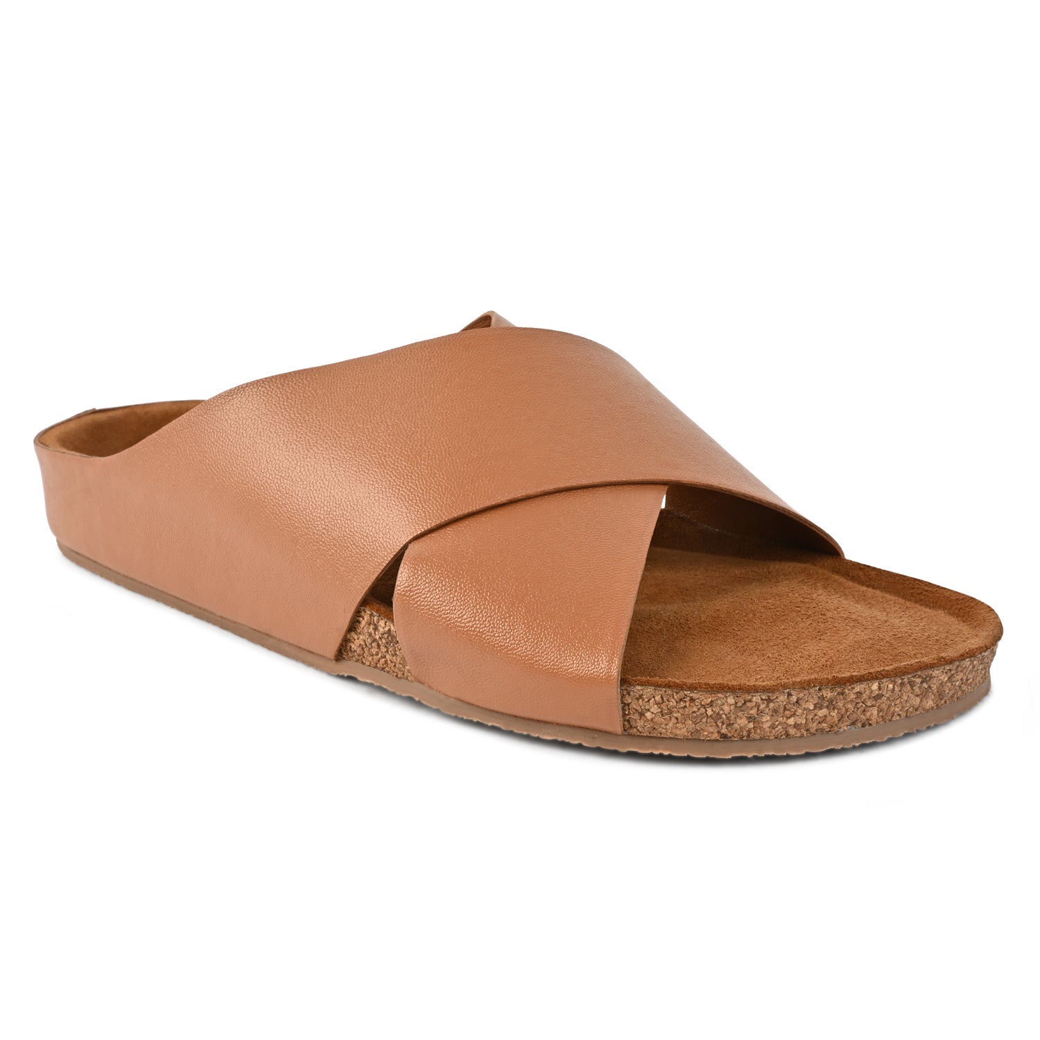 Aria Tan Slippers For Men